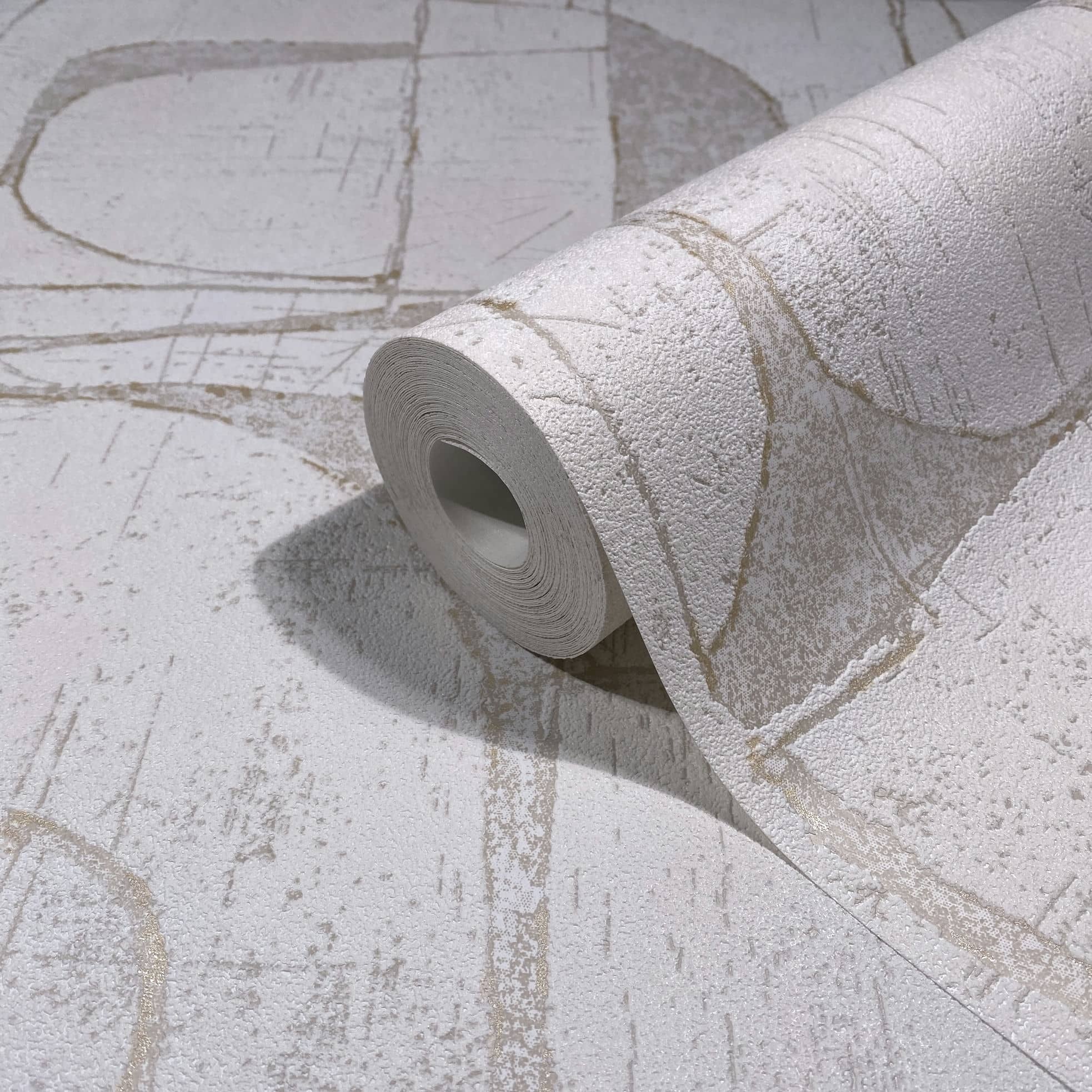 Marburg Vliestapete »Tapete Geometrische Figuren« geometrisch geprägt moderne Vliestapete für Wohnzimmer Schlafzimmer Küche