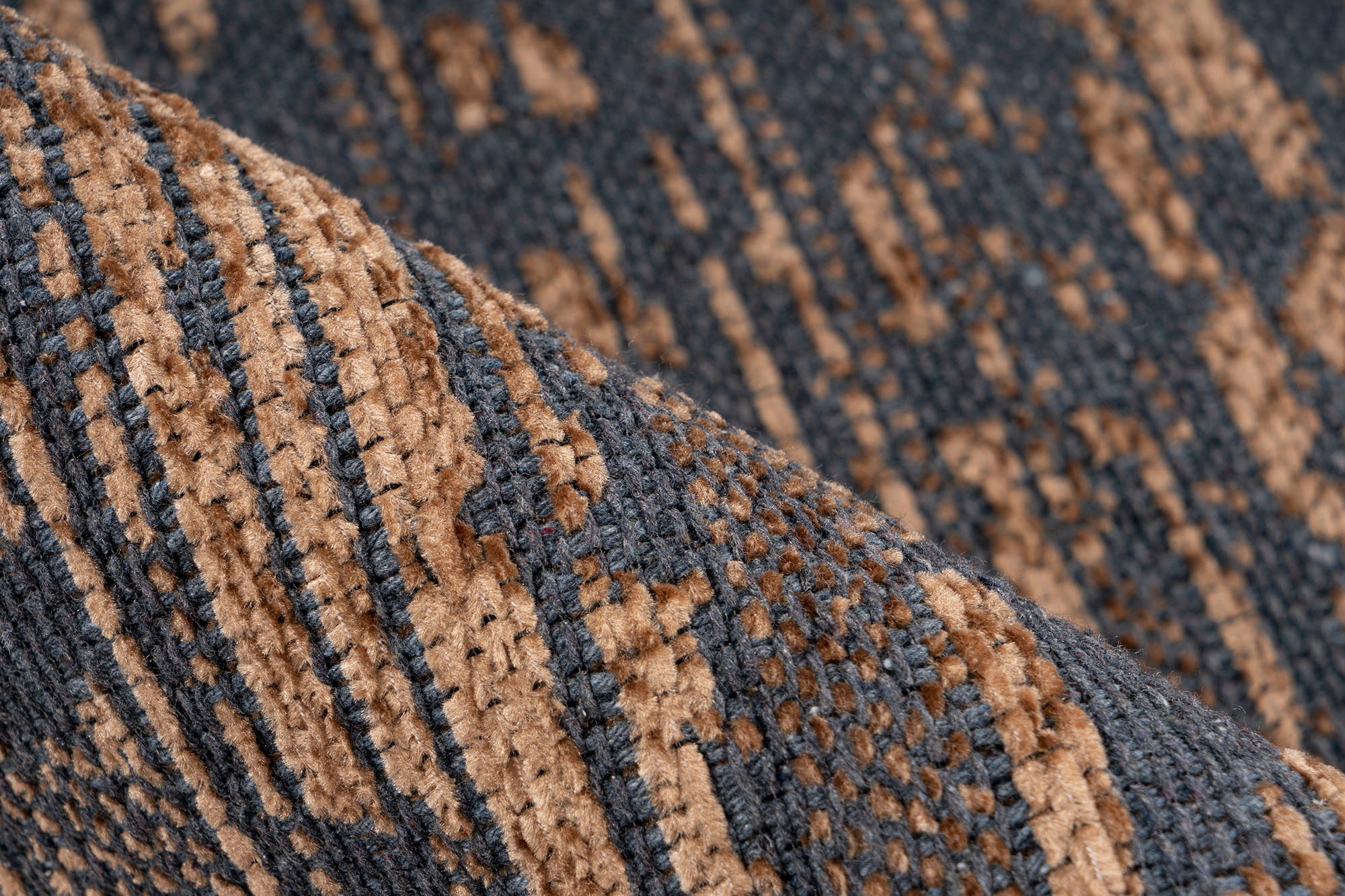 Teppich KAYOOM "Kalevi 100", gelb, B:120cm H:8mm L:170cm, Polyester, Teppiche, Teppich, Flachgewebe 3