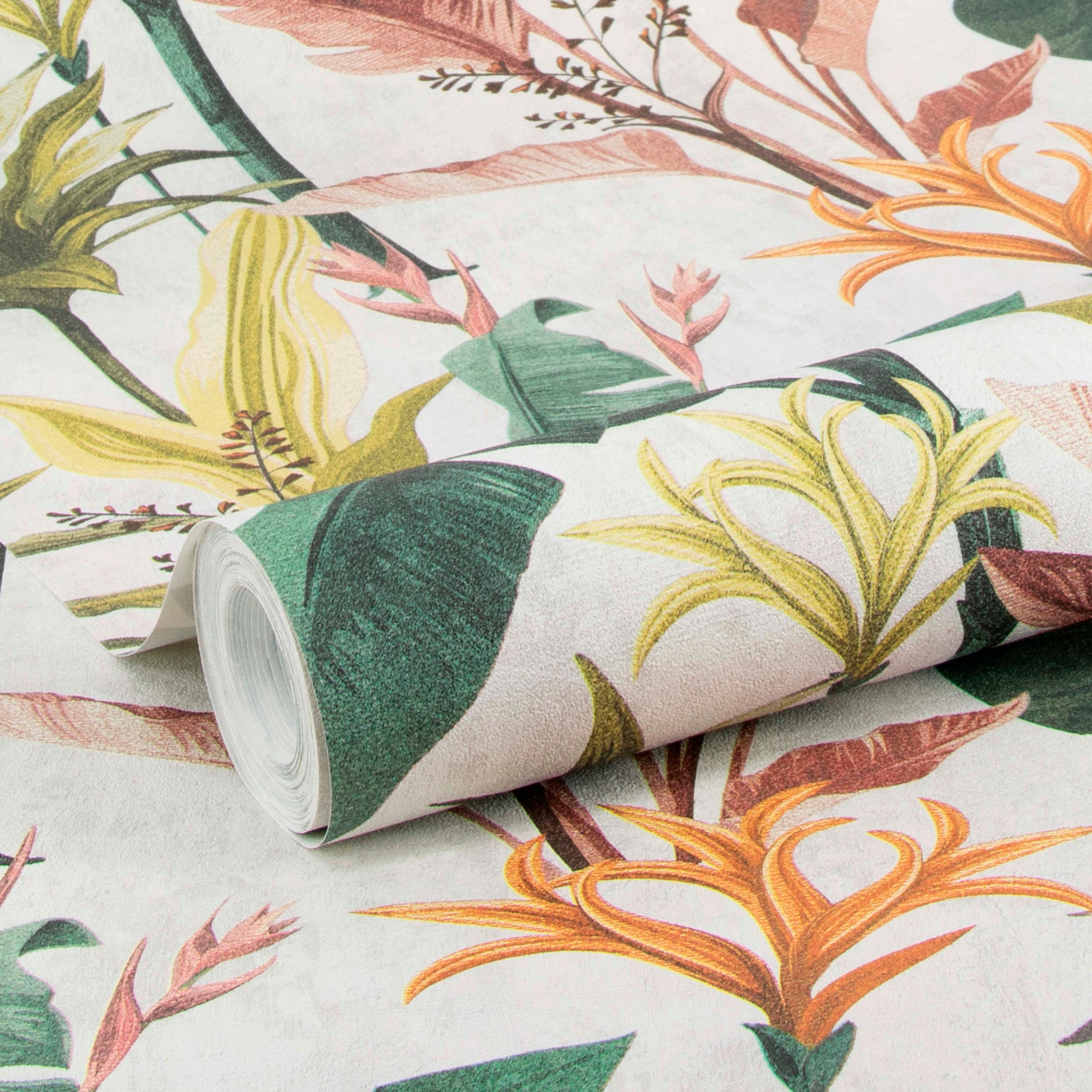 WOW Vliestapete »WOW Vliestapete Vintage Botanik«, botanisch, WOW Vliestapete Vintage Botanik