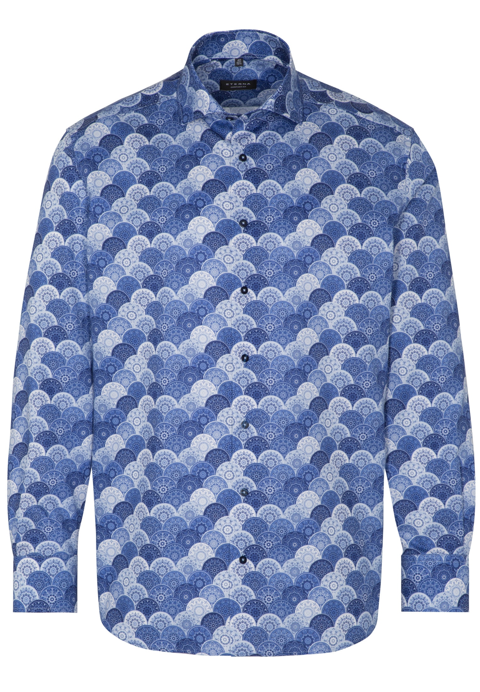 Eterna Langarmhemd »COMFORT FIT« NON IRON (bügelfrei)