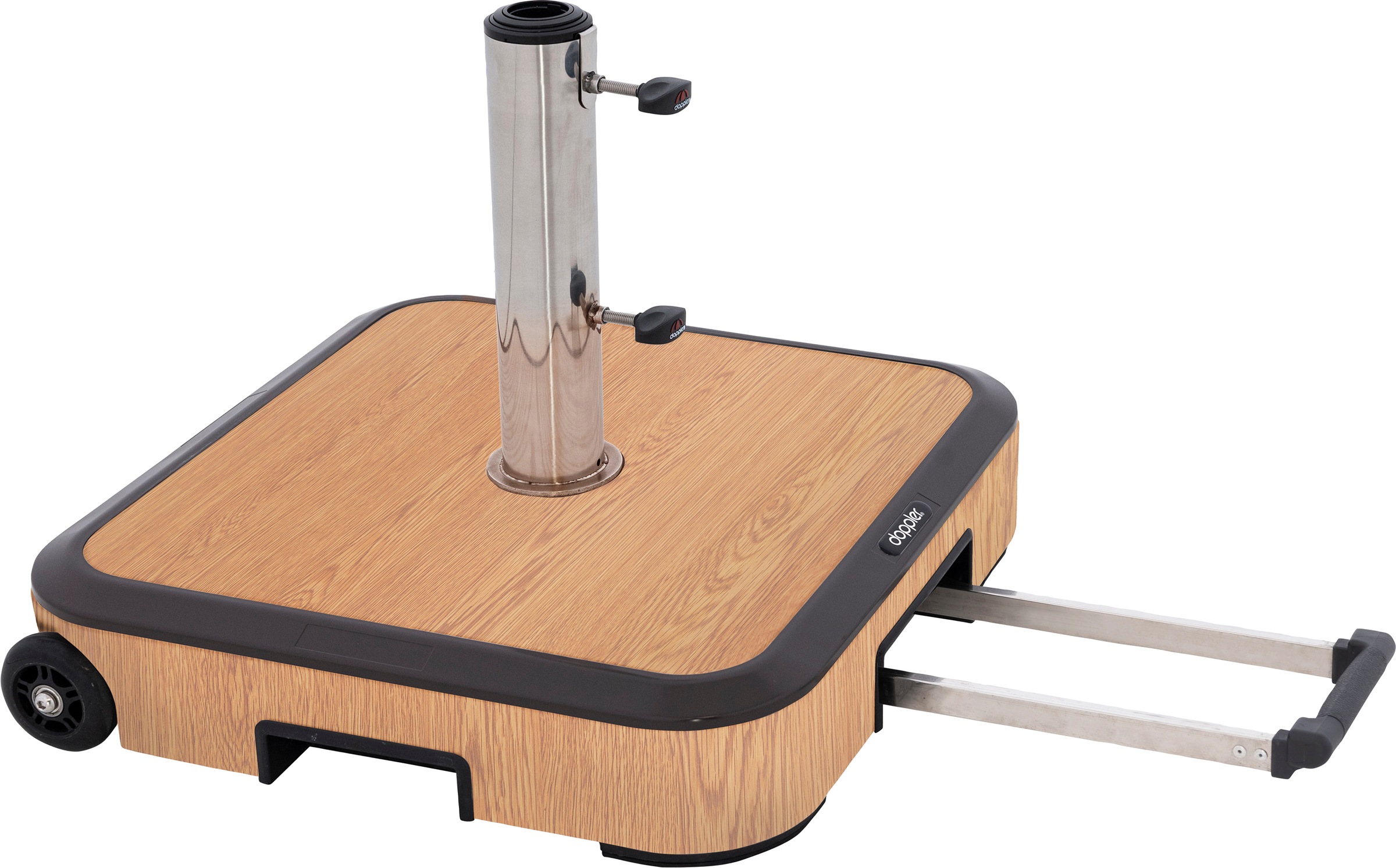 doppler® Schirmhalter »Alu Wood«, für Schirme bis 300 cm, holzoptik