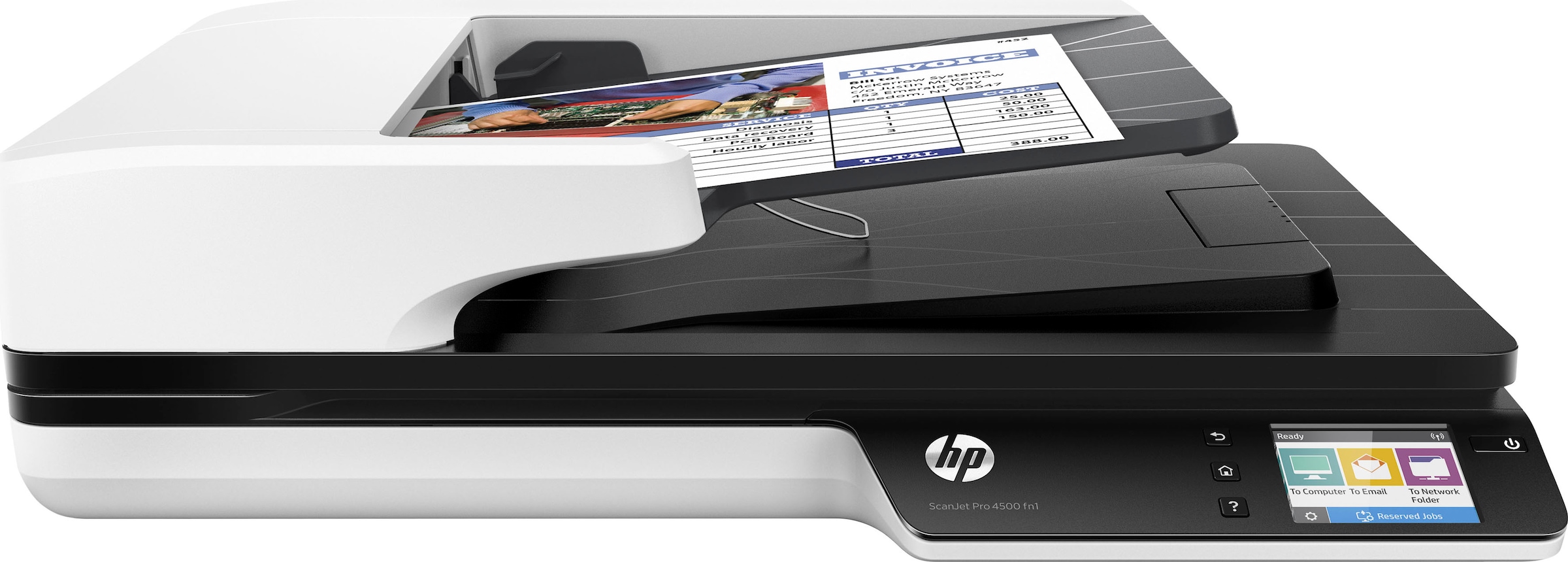 HP Scanner »Scanjet Pro 4500 fn1« + Insta...
