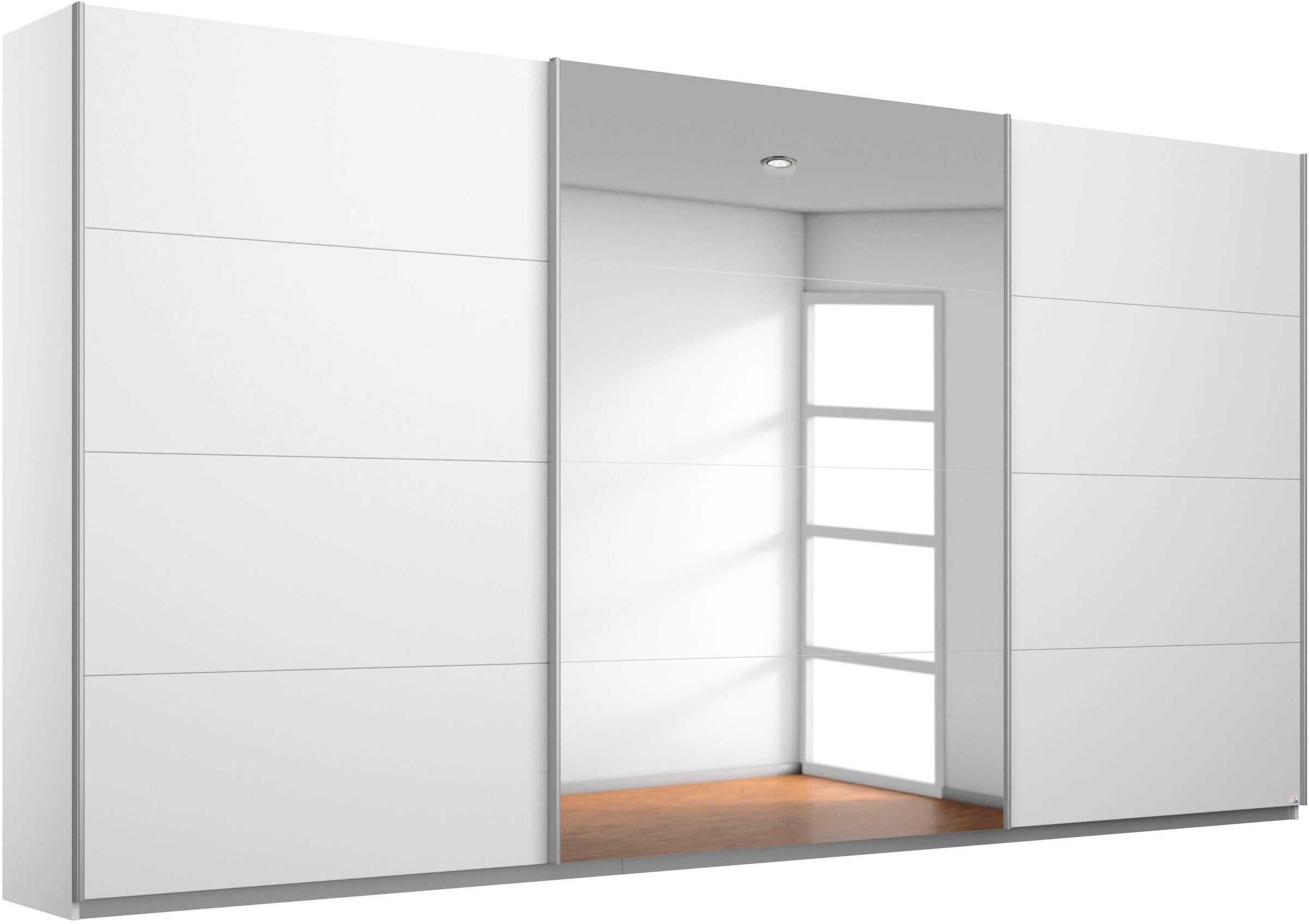 OTTO home Kleiderschrank "Mehrzweckschrank Schwebetürenschrank Mietswohnung Schlafzimmer CORTONA" erhältlich in Breite: 136/181/203/226/271/315/360 cm, Höhe: 210/229 cm, in 3 Ausstattungen BASIC/CLASSIC/PREMIUM (SOFT-CLOSE) MADE IN GERMANY