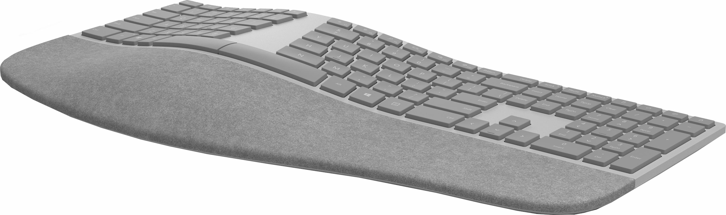 Microsoft ergonomische Tastatur »Surface«, (Handgelenkauflage-ergonomische Form), Alcantara®