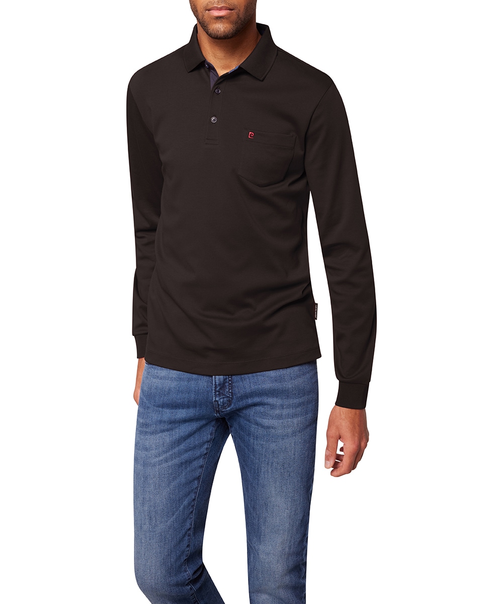 Pierre Cardin Langarm-Poloshirt "1/1 PoloKN"