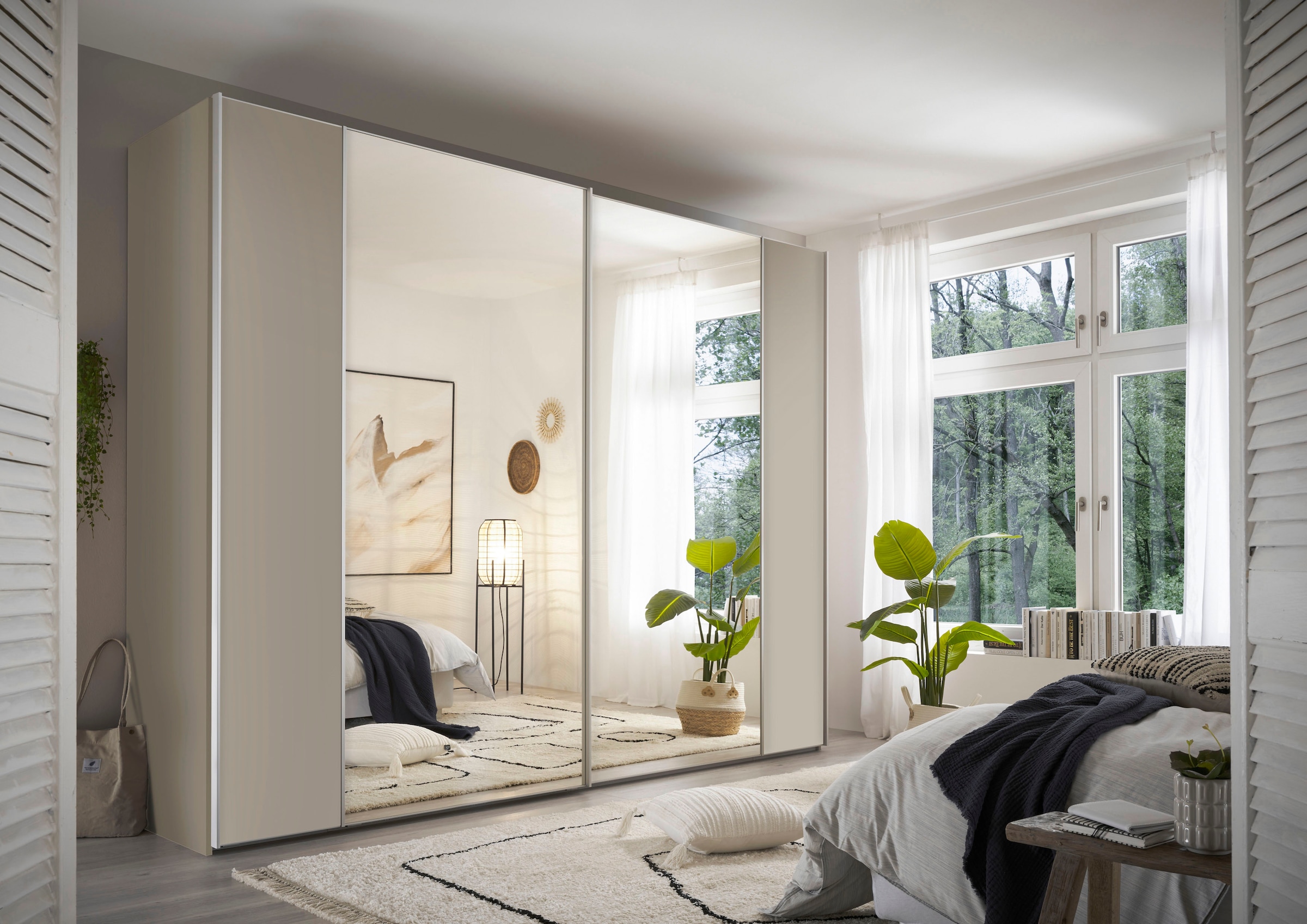 STAUD Schwebetürenschrank "Sonett 120, Made in Germany", mit vier verschied günstig online kaufen