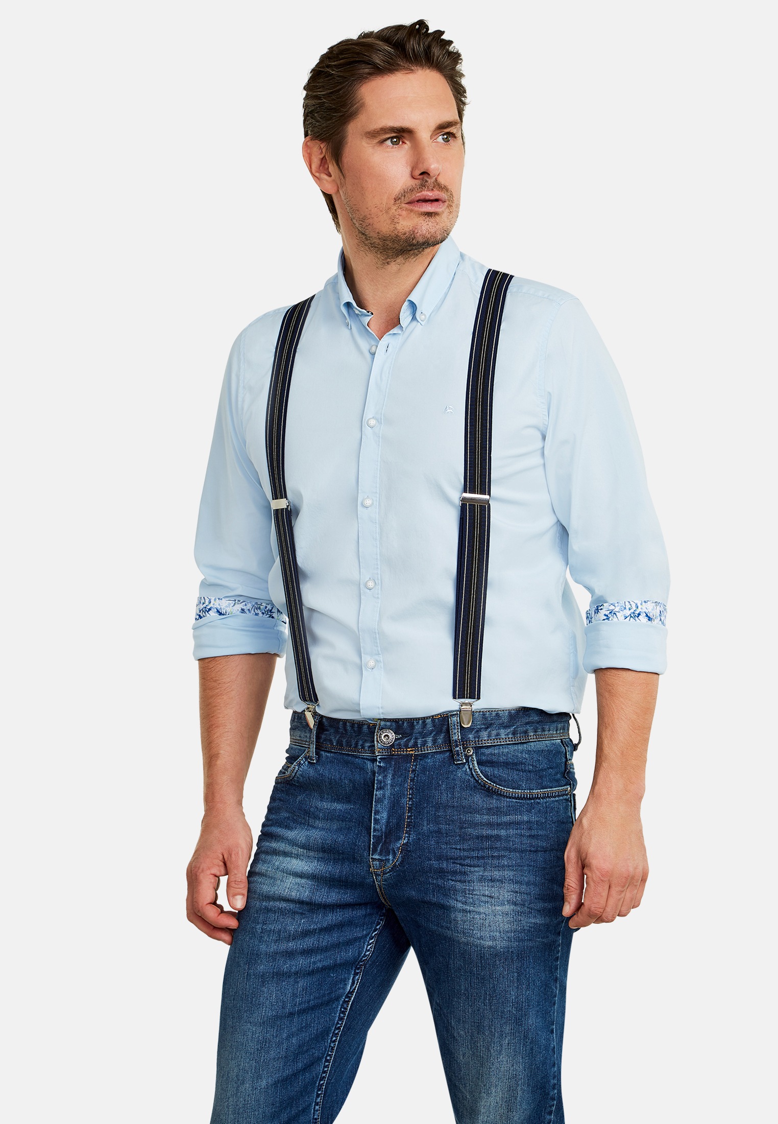 LERROS Hosenträger "Hosenträger mit Streifenvariation" günstig online kaufen