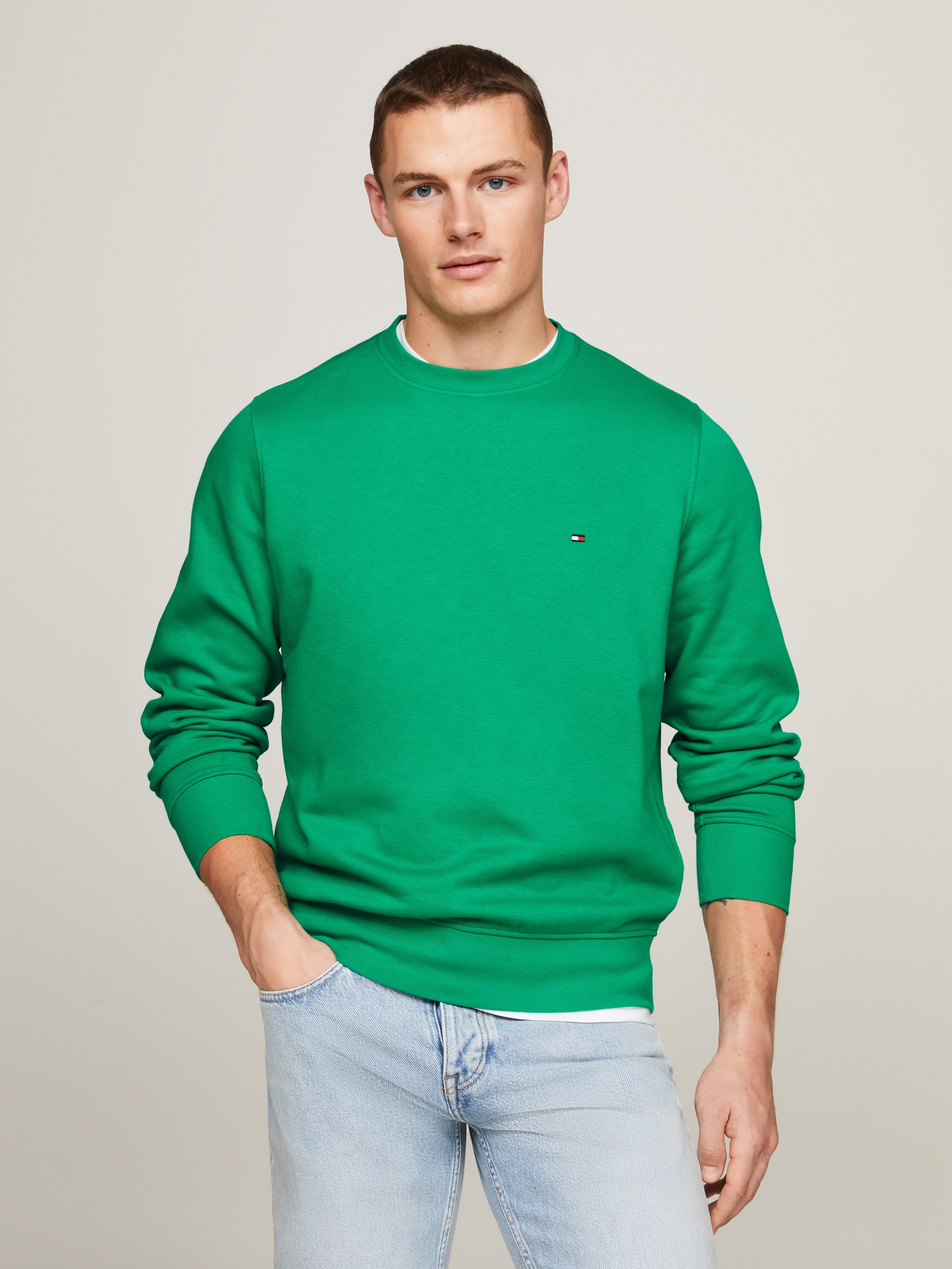 Tommy Hilfiger Sweatshirt "IM NA FLAG LOGO SWEATSHIRT" günstig online kaufen