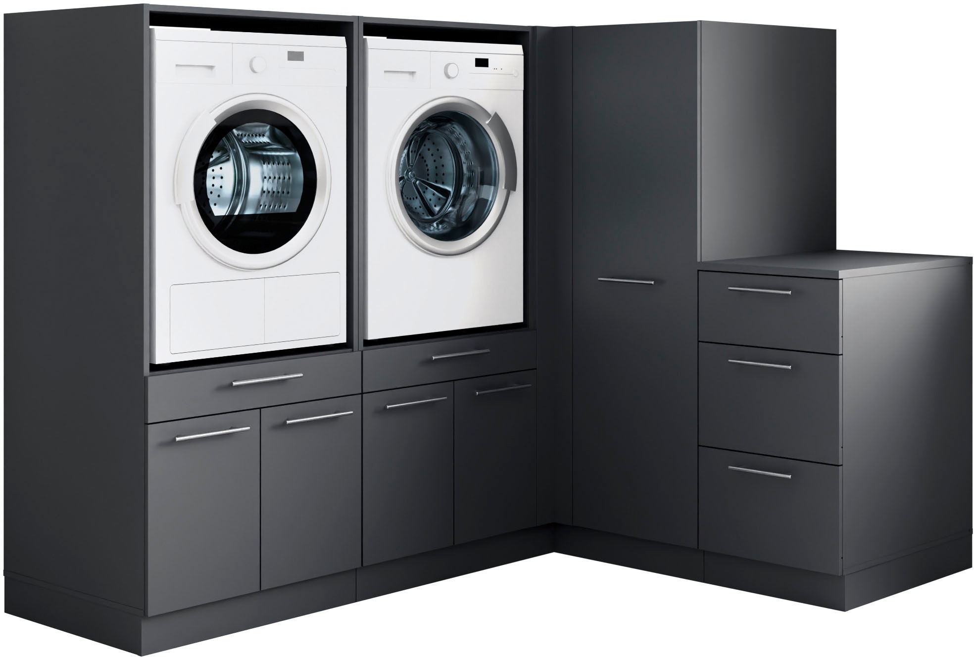 Laundreezy Mehrzweckschrank-Set "Laundreezy, 4-tlg. Mehrzweckschrank-Set B/ günstig online kaufen