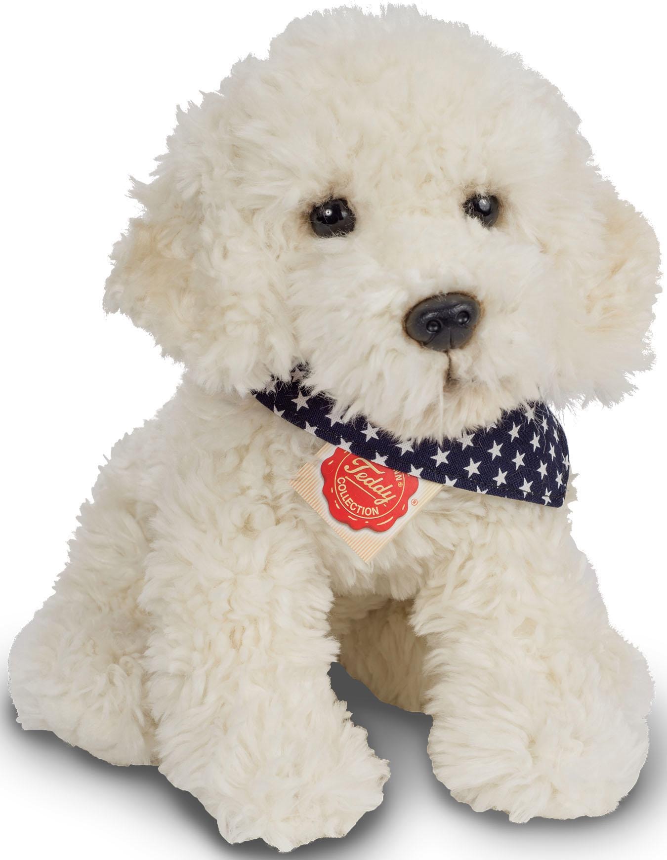 Teddy Hermann® Kuscheltier »Labradoodle sitzend, 30 cm«, zum Teil aus recyceltem Material