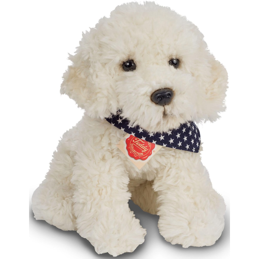 Teddy Hermann® Kuscheltier »Labradoodle sitzend, 30 cm«, zum Teil aus recyceltem Material