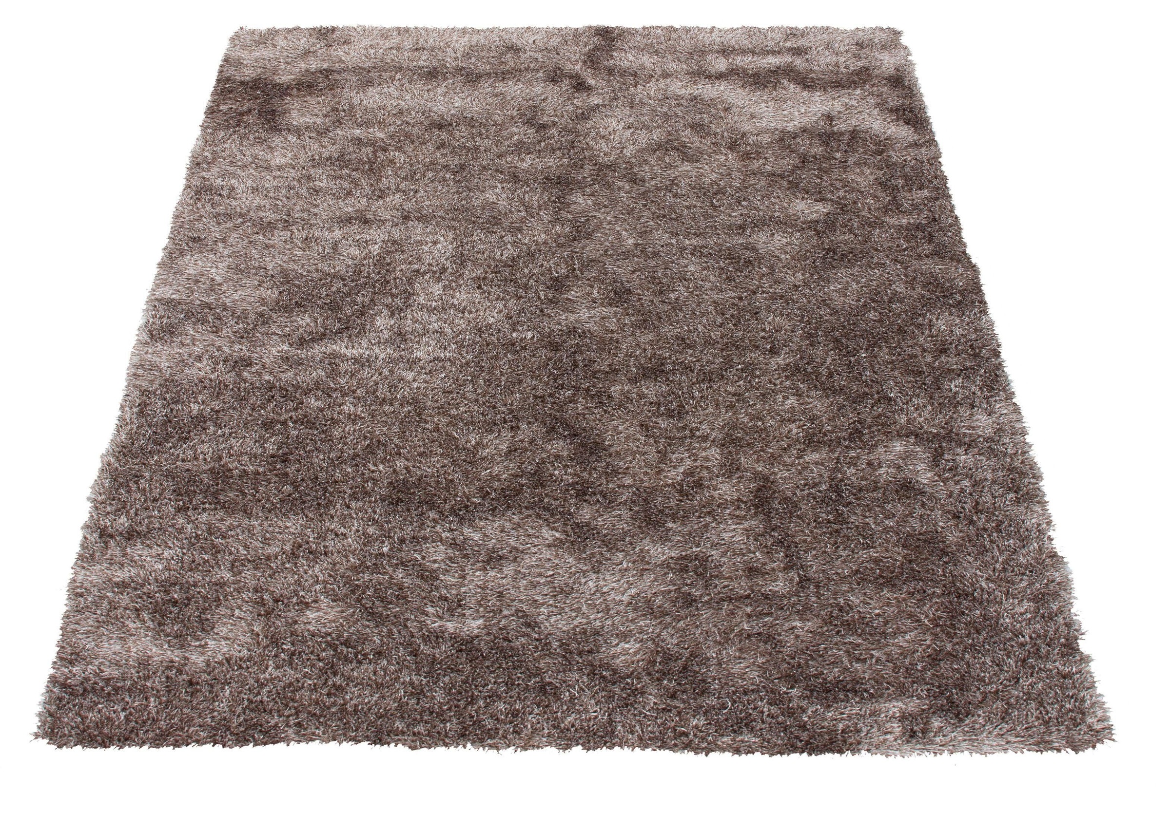Bruno Banani Alga Hochflor-Teppich Taupe 80x150cm 3