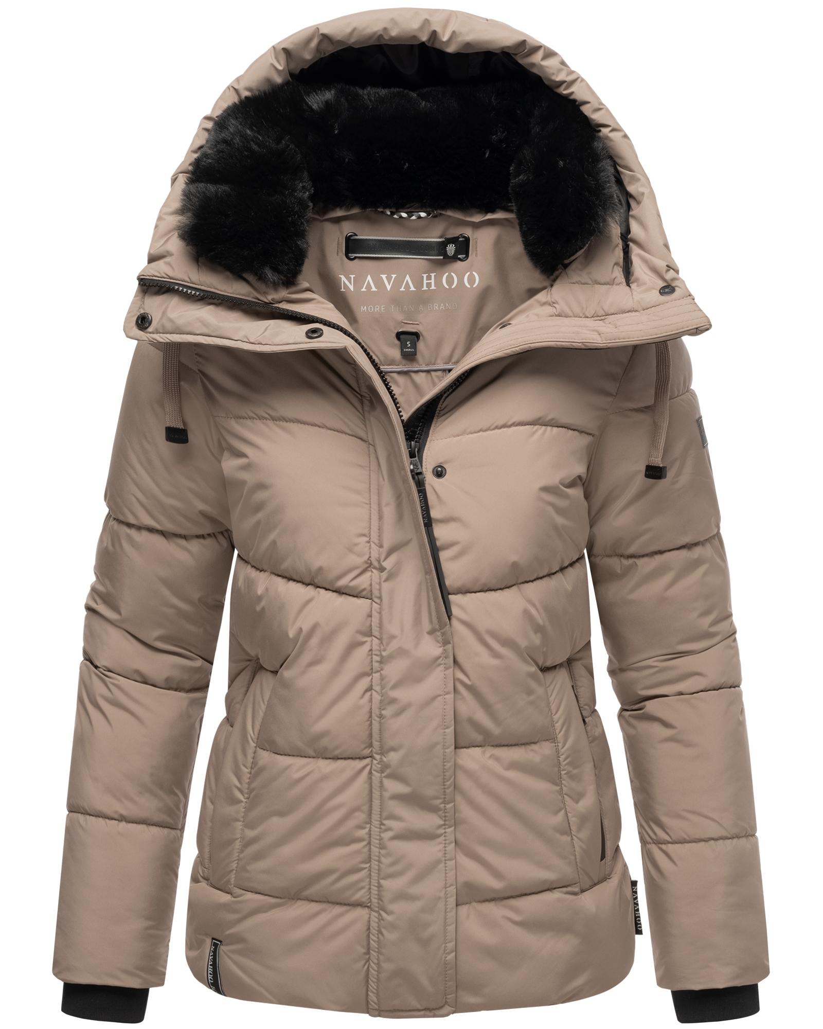 Navahoo Steppjacke »Sag ja XIV«, mit Kapuze, Warme gesteppte Winterjacke mit Kapuze