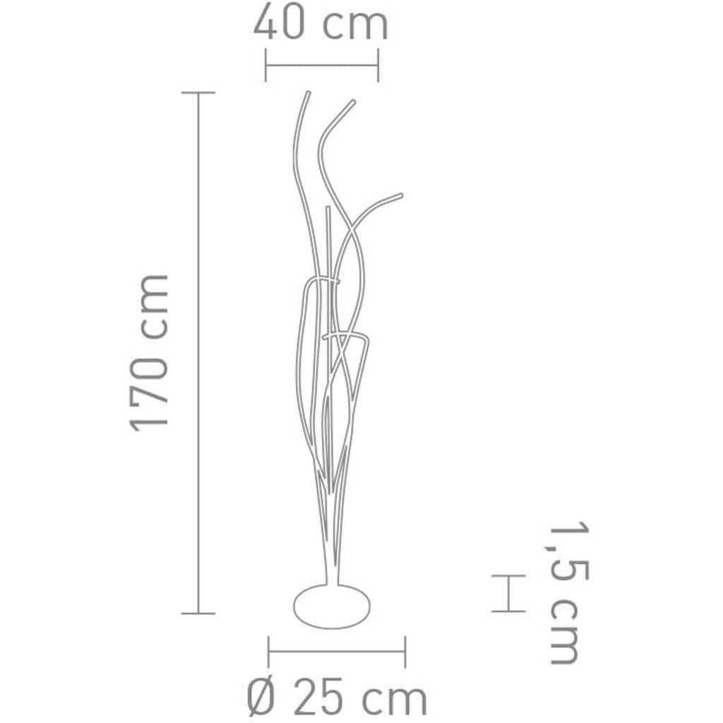 SOMPEX LED Stehlampe »Octopus«, 6 flammig-flammig