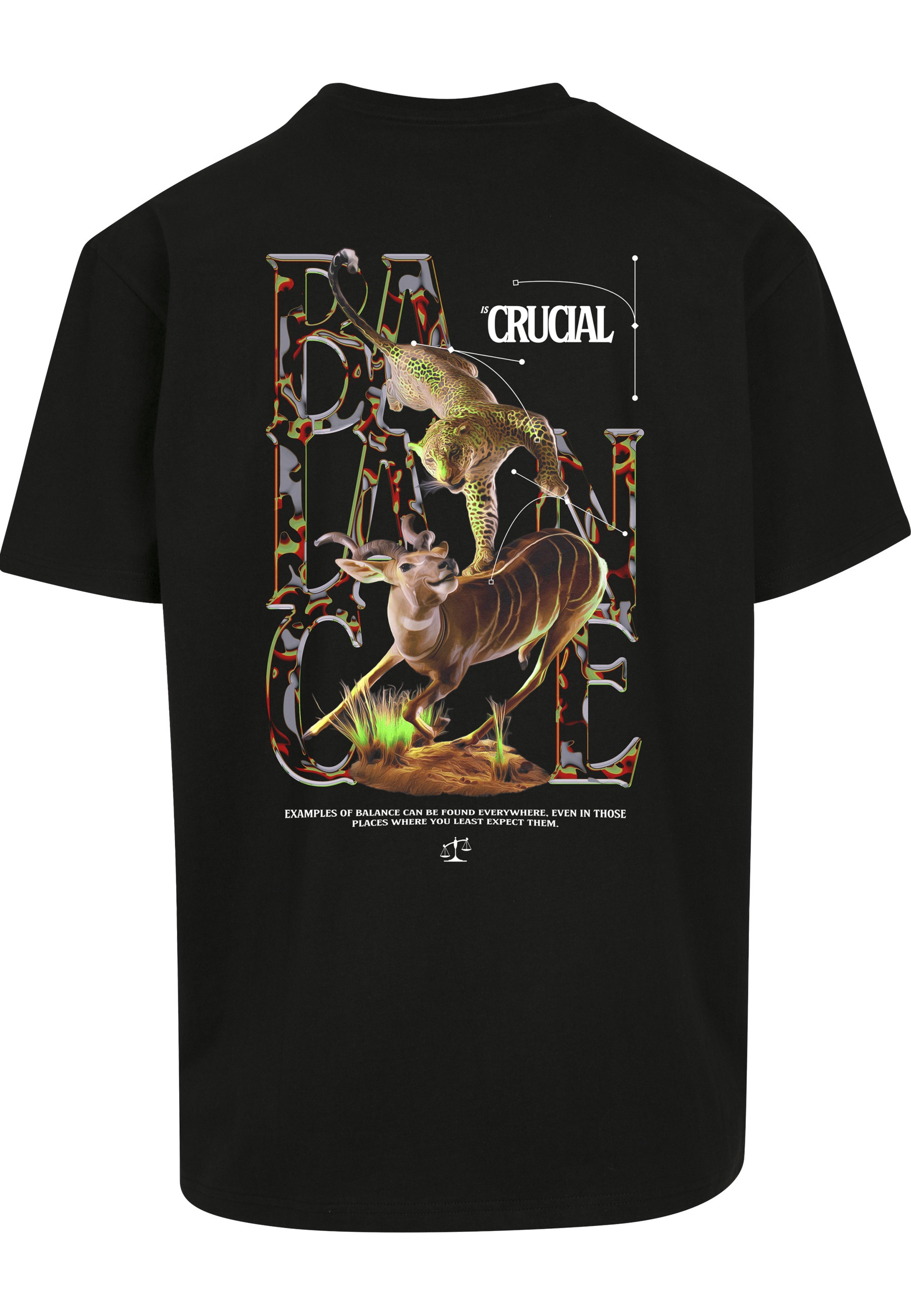 Upscale by Mister Tee Kurzarmshirt »Upscale by Mister Tee Unisex Crucial Oversize Tee« 1 Stk.