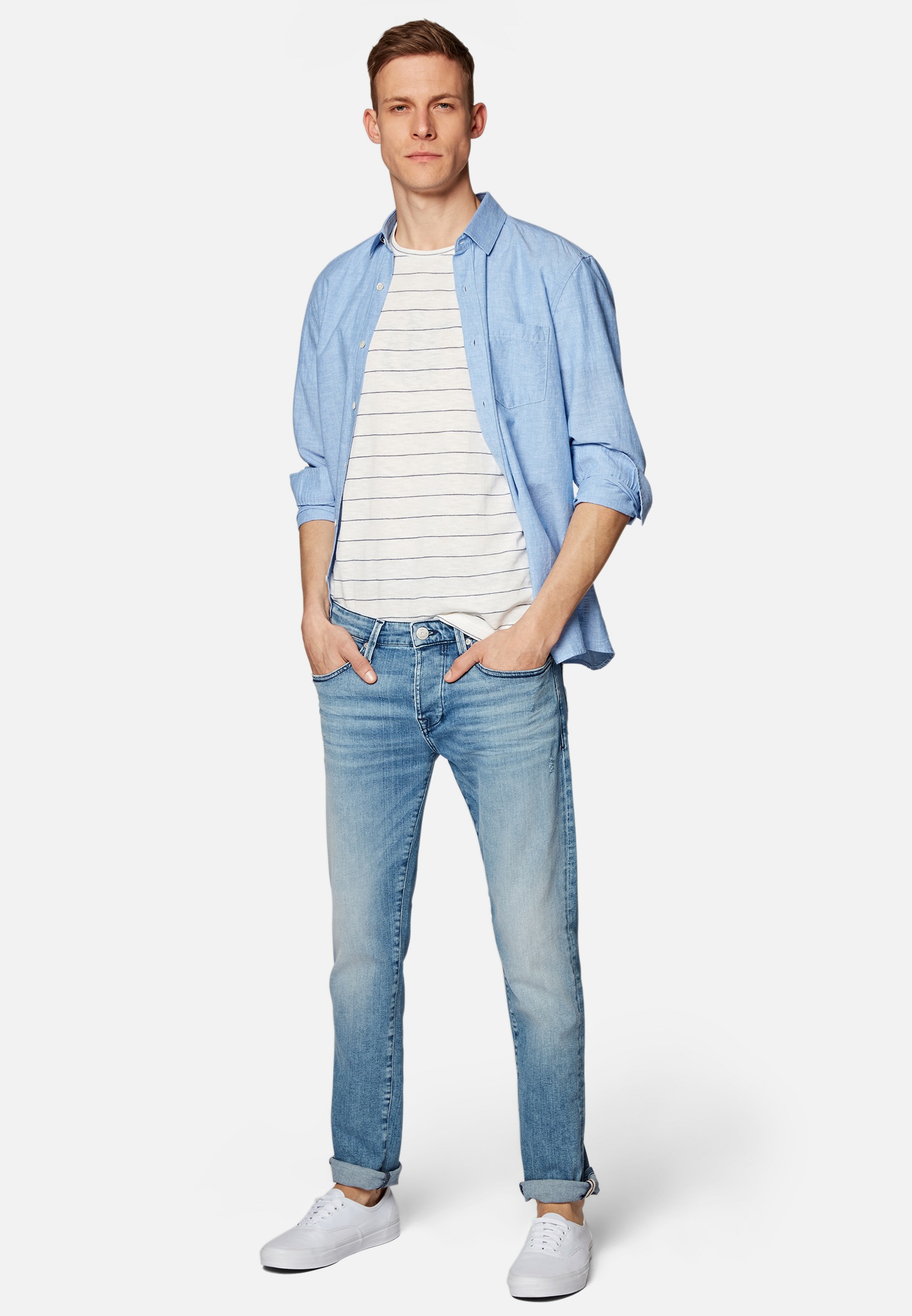 Mavi Skinny-fit-Jeans »YVES«, Schmaler Schnitt