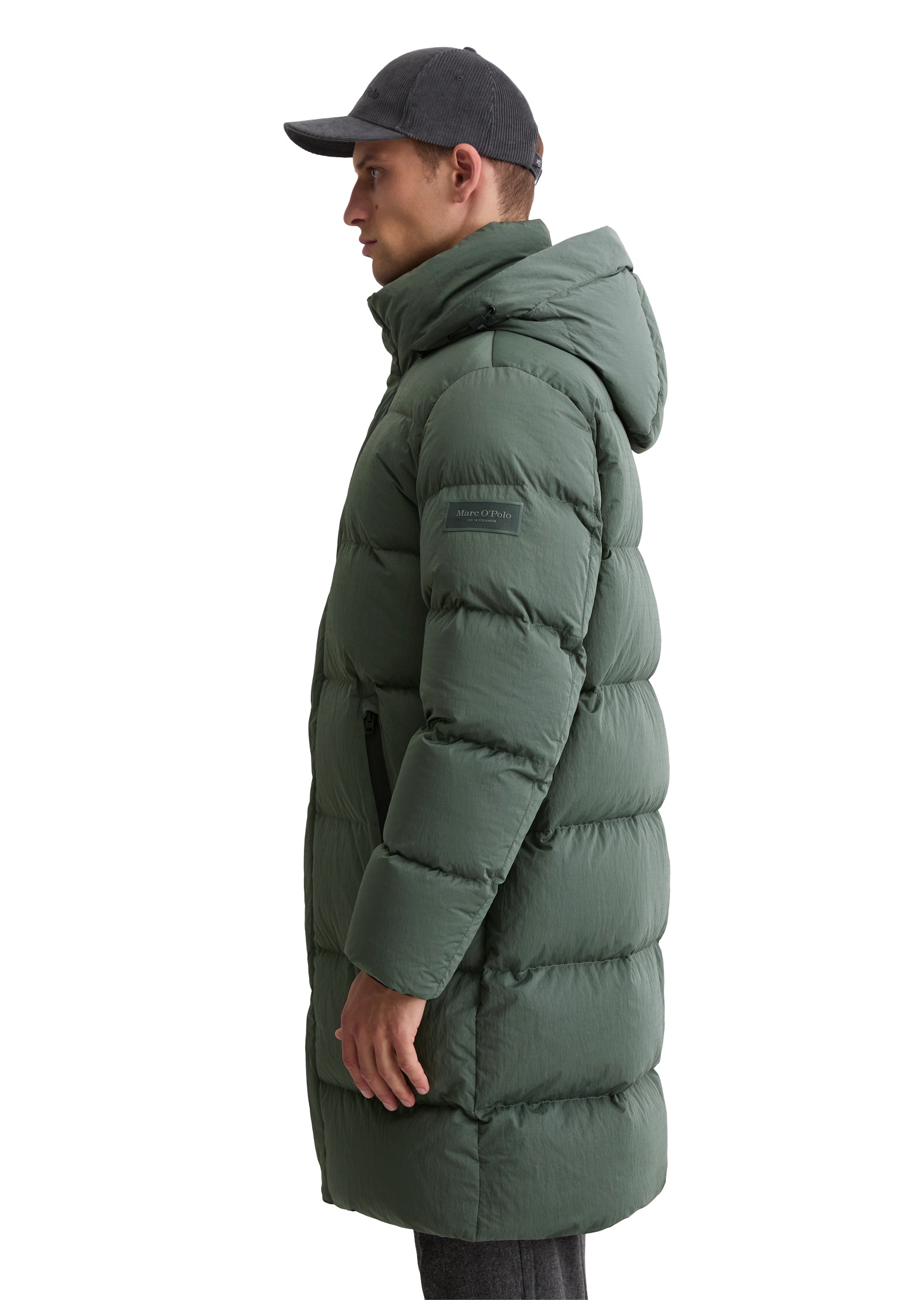 Marc O'Polo Outdoorjacke »mit abnehmbarer Kapuze«