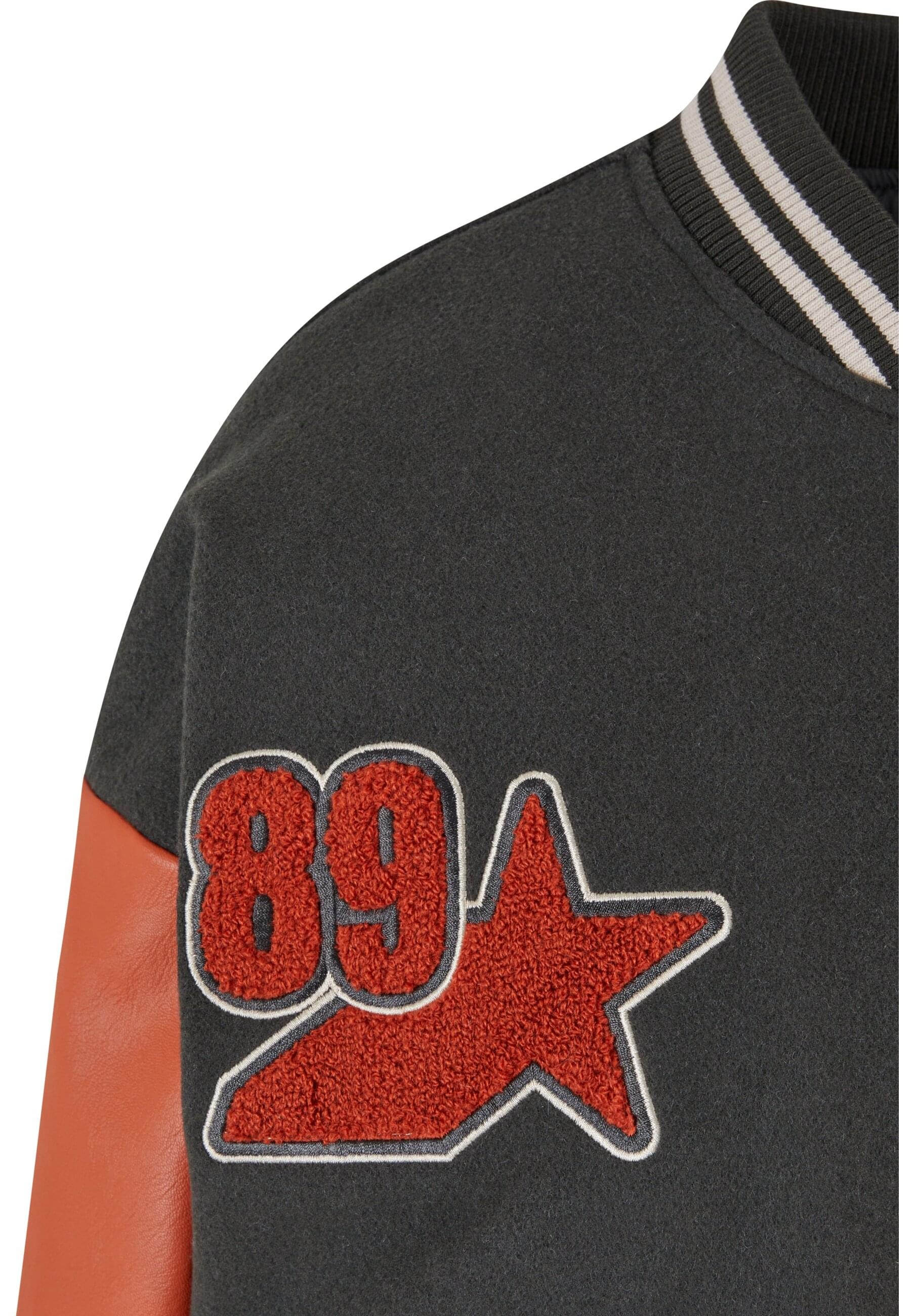 Karl Kani Collegejacke »Karl Kani Karl Kani Retro Patch Star Logo OS College Jacket«, (1 St.), ohne Kapuze