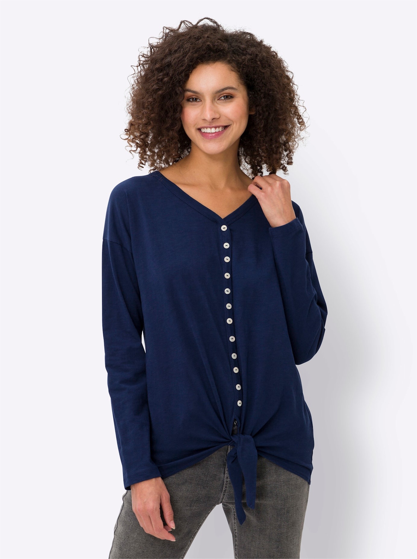 heine Langarmshirt "Shirt", 1 Stk. günstig online kaufen