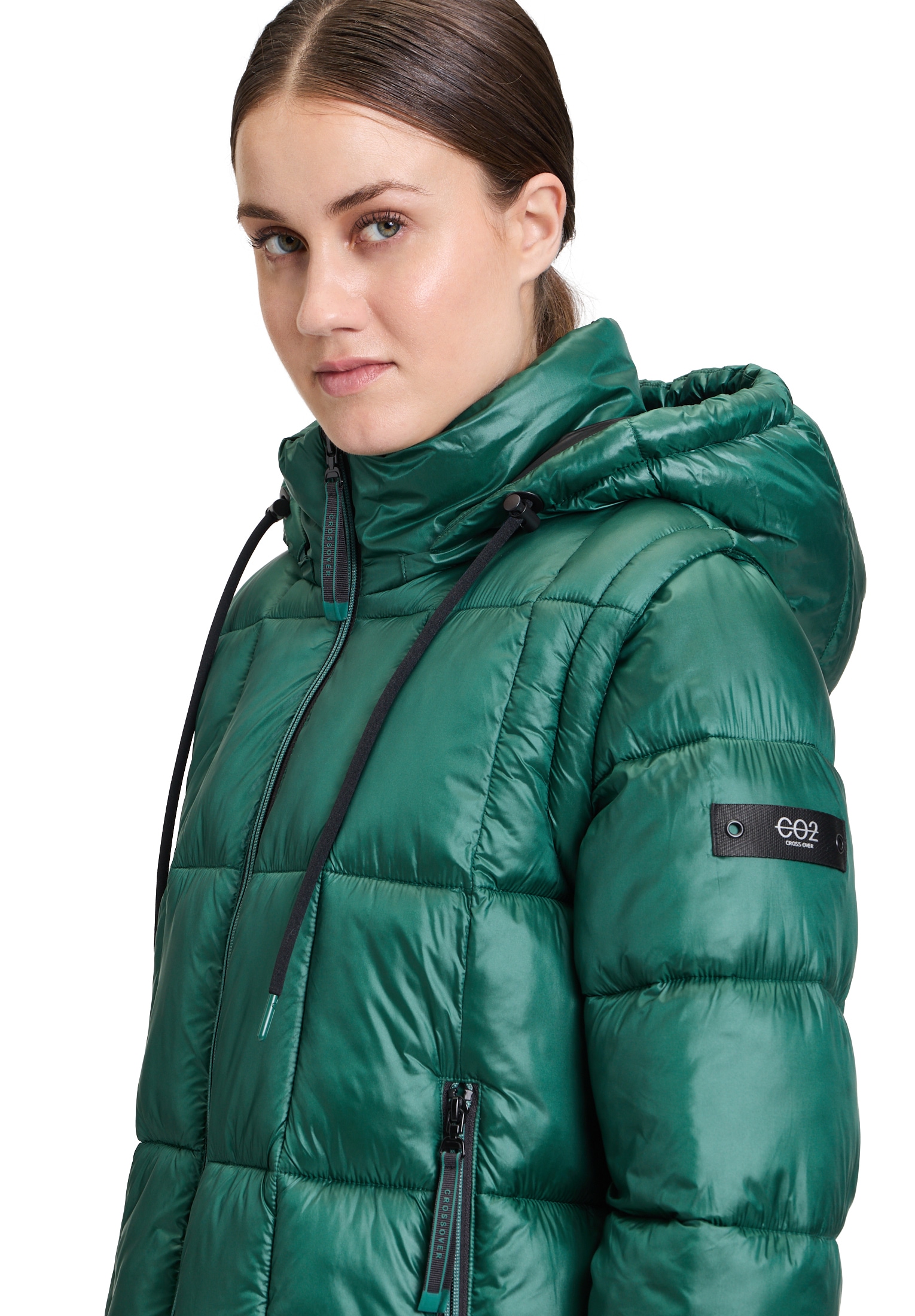 Betty Barclay Funktionsjacke »Betty Barclay Damen 2 in 1 Jacke mit Kapuze«, mit Kapuze