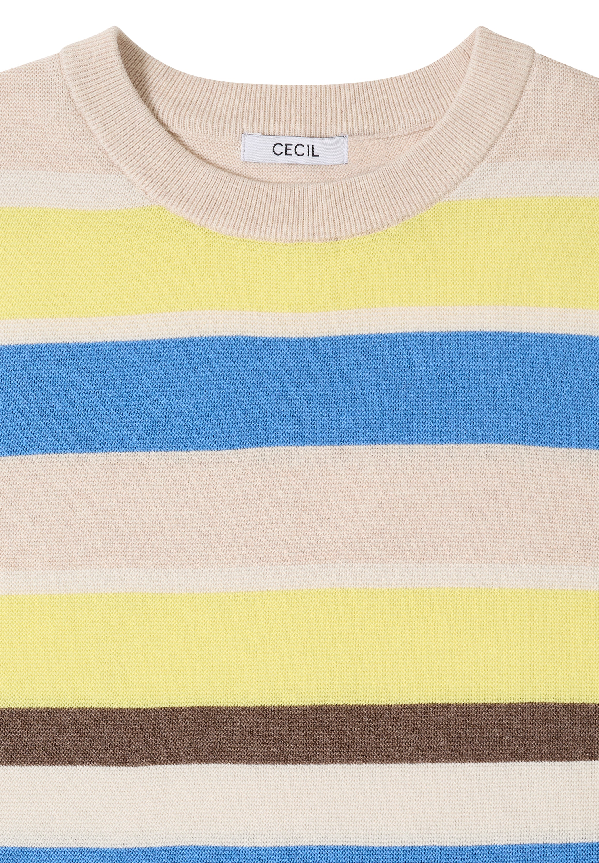 Cecil Strickpullover aus reiner Baumwolle
