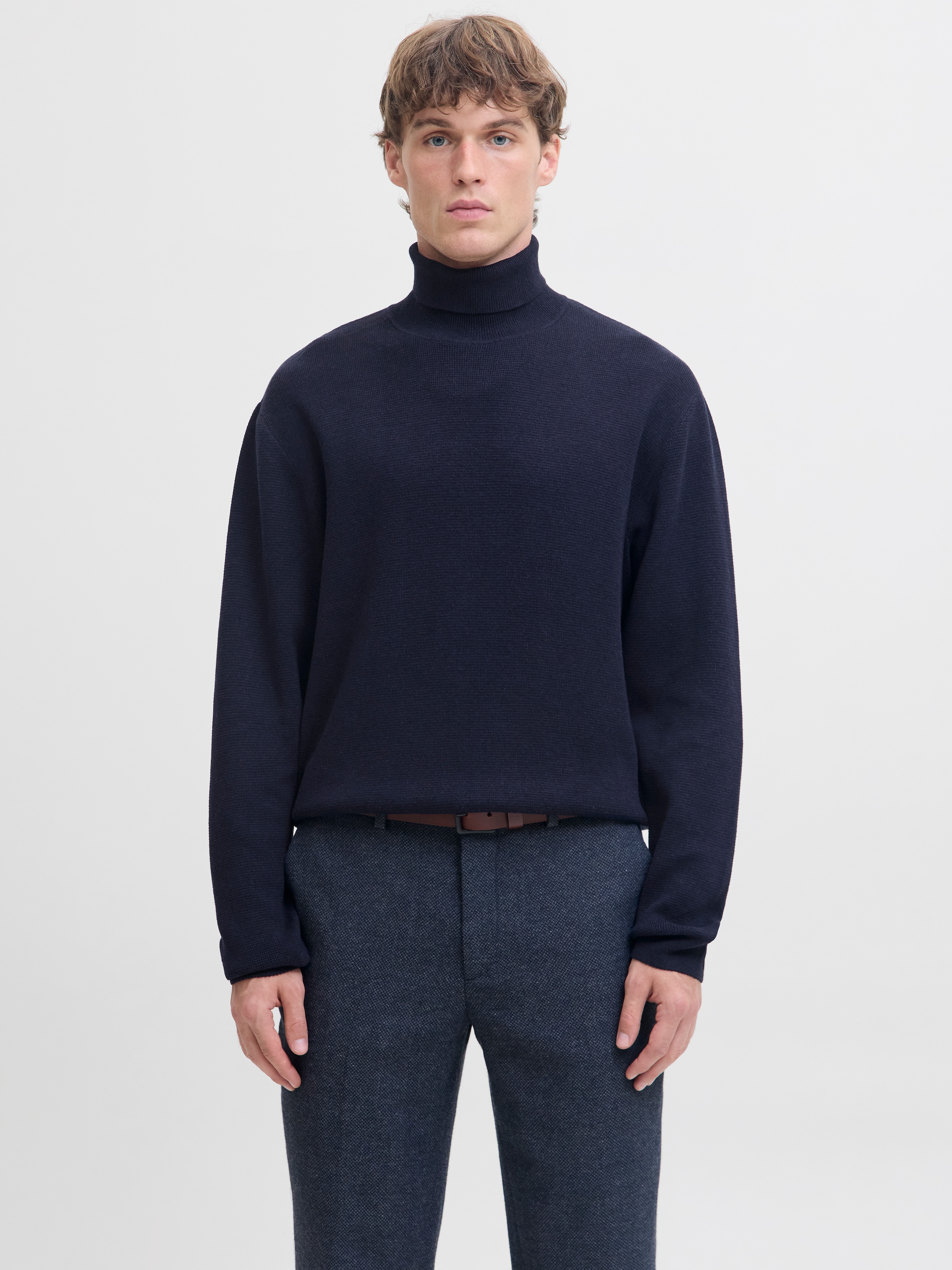 Jack & Jones Rollkragenpullover "JPRBLAMILANO STITCH KNIT ROLL NECK" günstig online kaufen