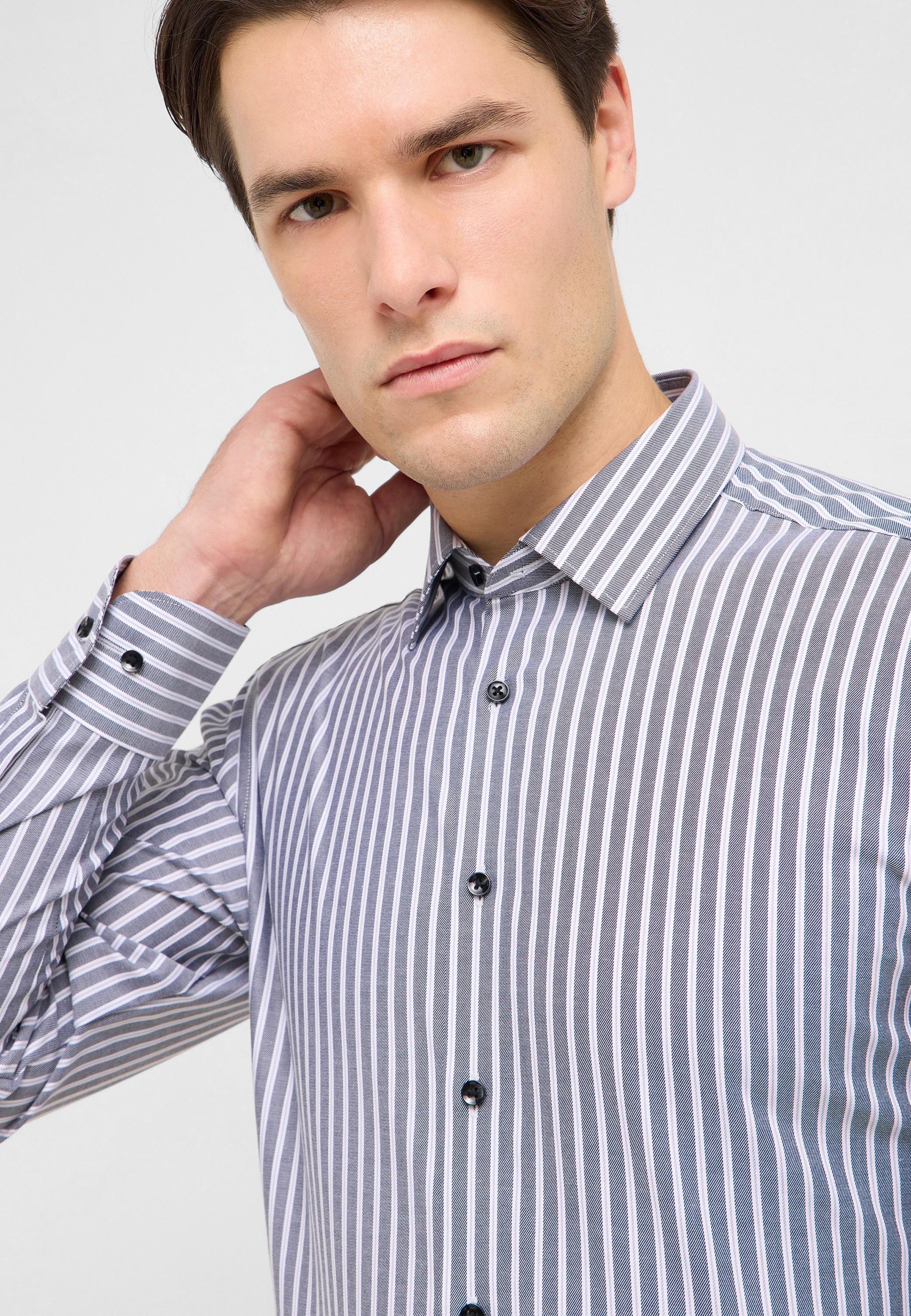 Eterna Langarmhemd "SLIM FIT" NON IRON (bügelfrei) günstig online kaufen