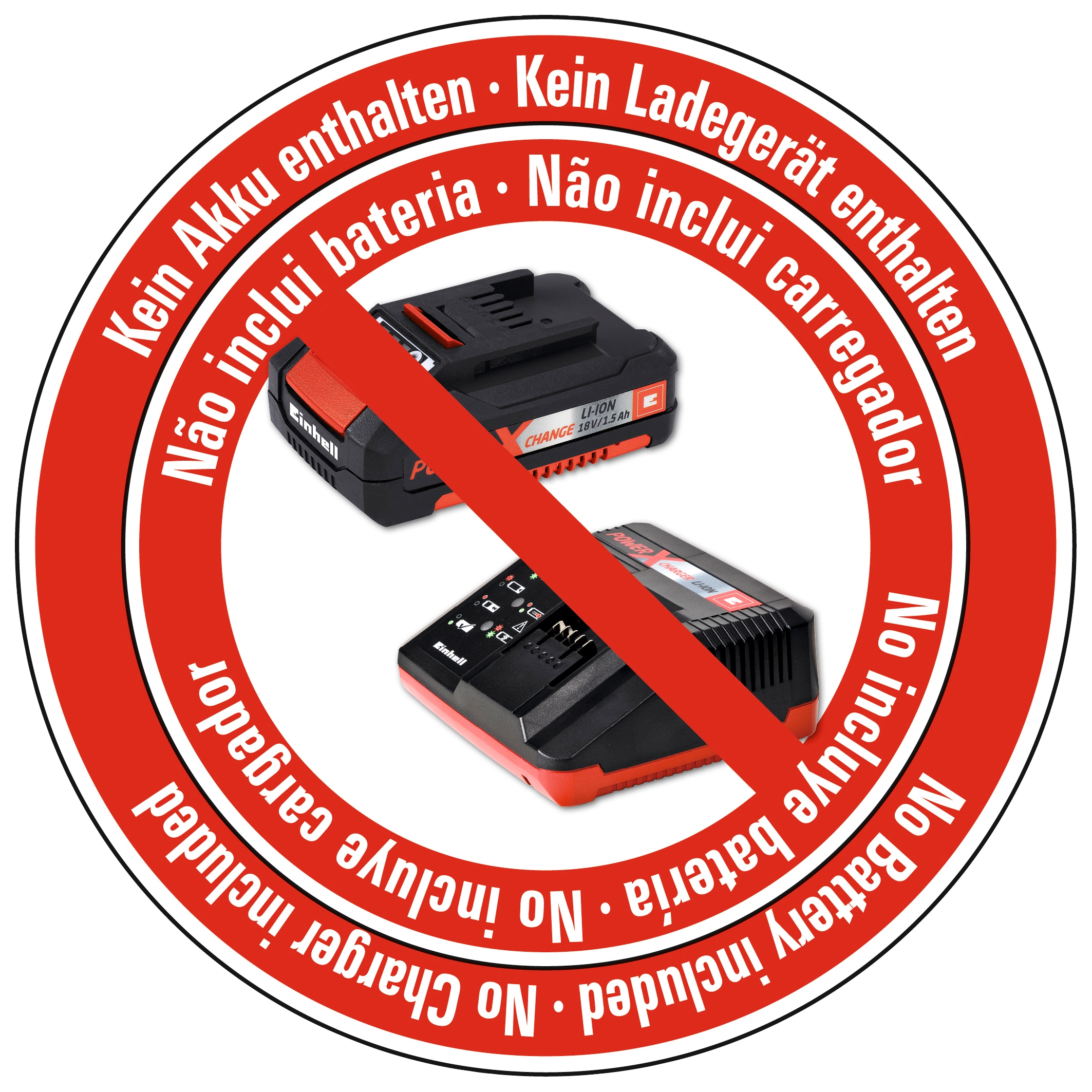 Einhell Akku-Rasenkantenschneider »GE-LE 18/190 Li-Solo«, 4,5 cm max. Arbeitstiefe