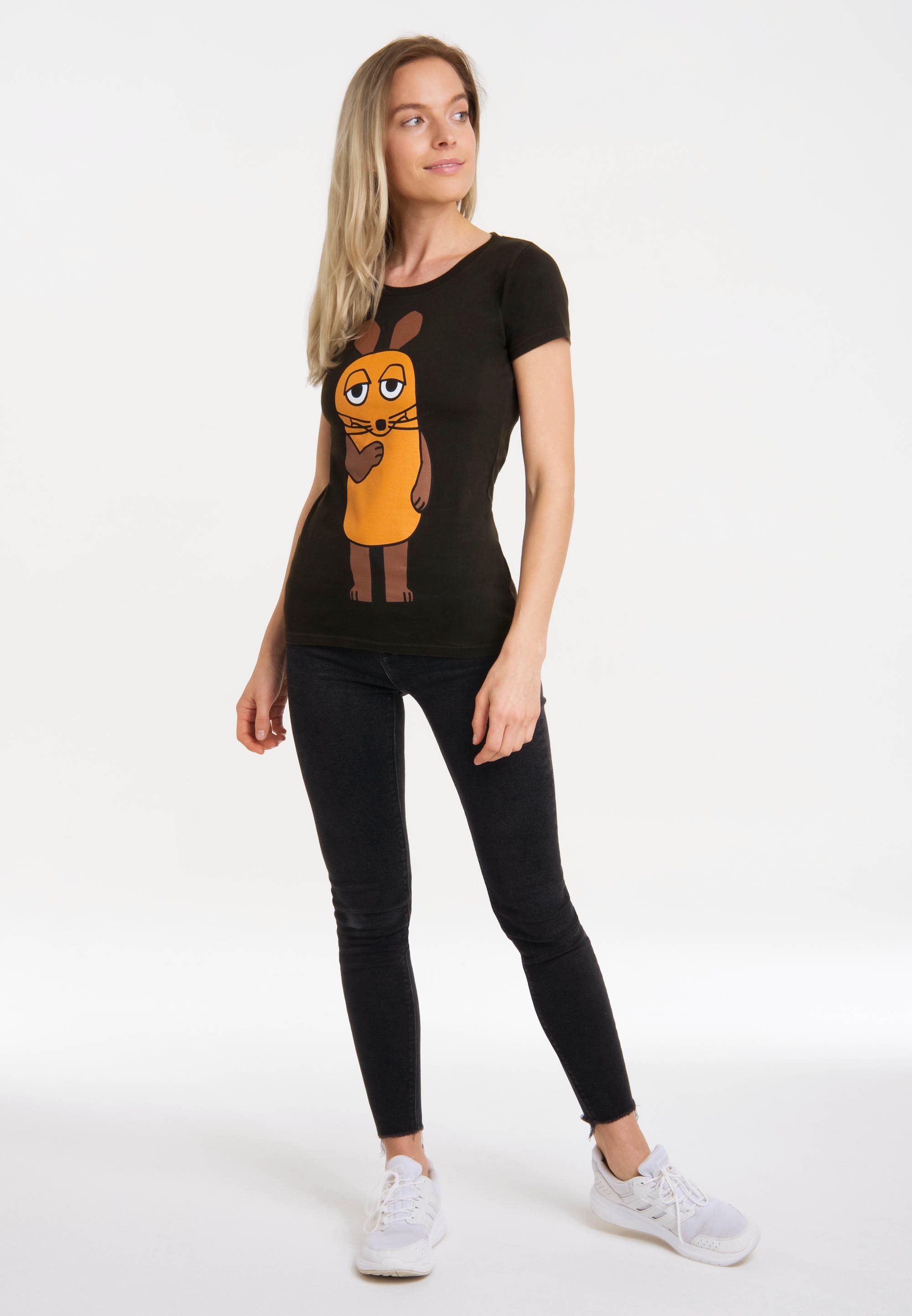 LOGOSHIRT T-Shirt »Die Sendung mit der Maus - Die Maus«, mit lizenziertem Print