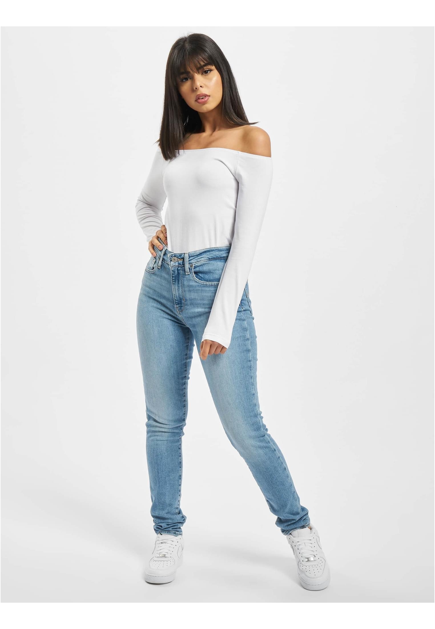 DEF Langarmshirt »DEF Damen Tilda Off Shoulder Longsleeve«, (1 tlg.)
