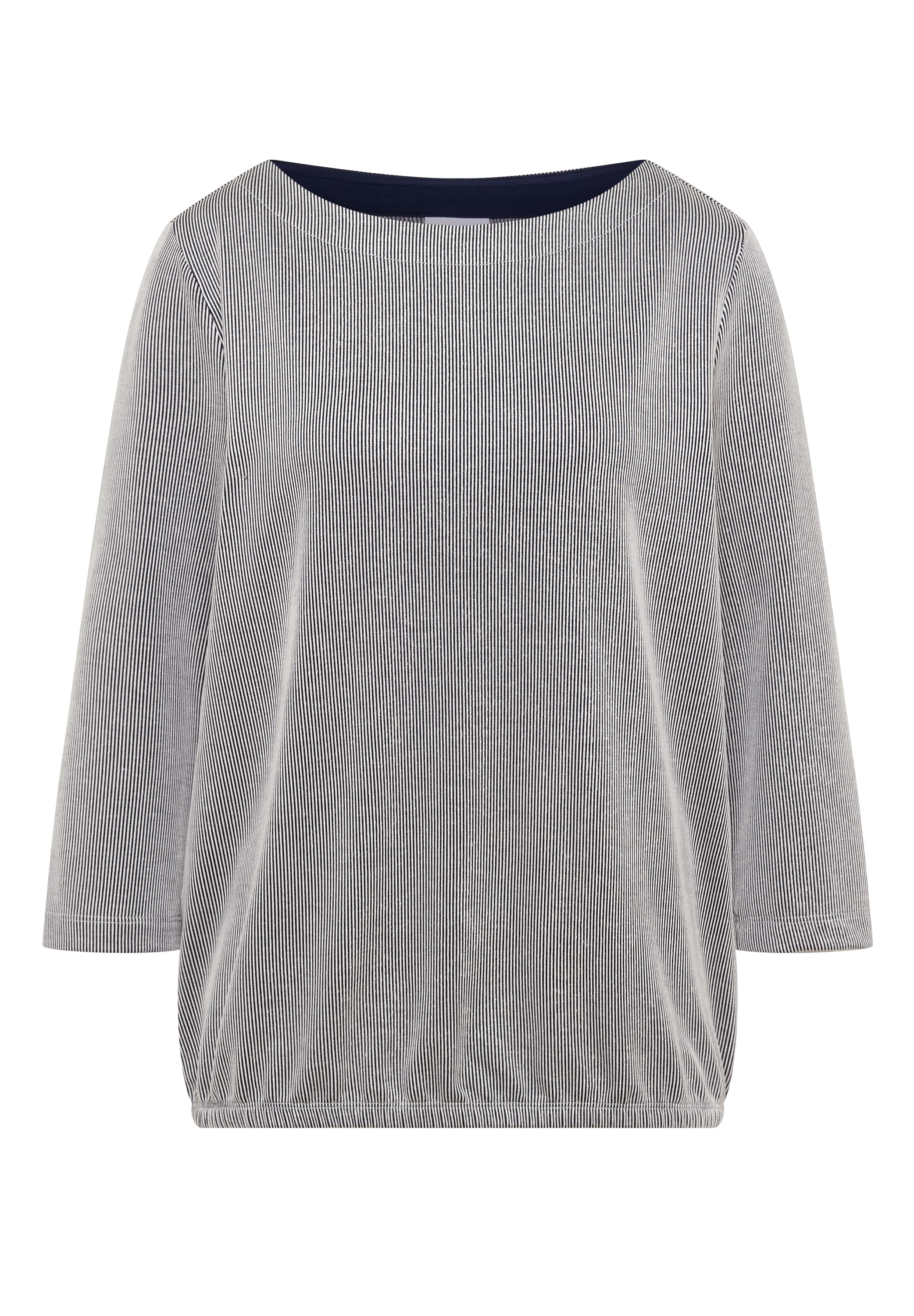 Cecil 3/4-Arm-Shirt mit U-Boot-Ausschnitt