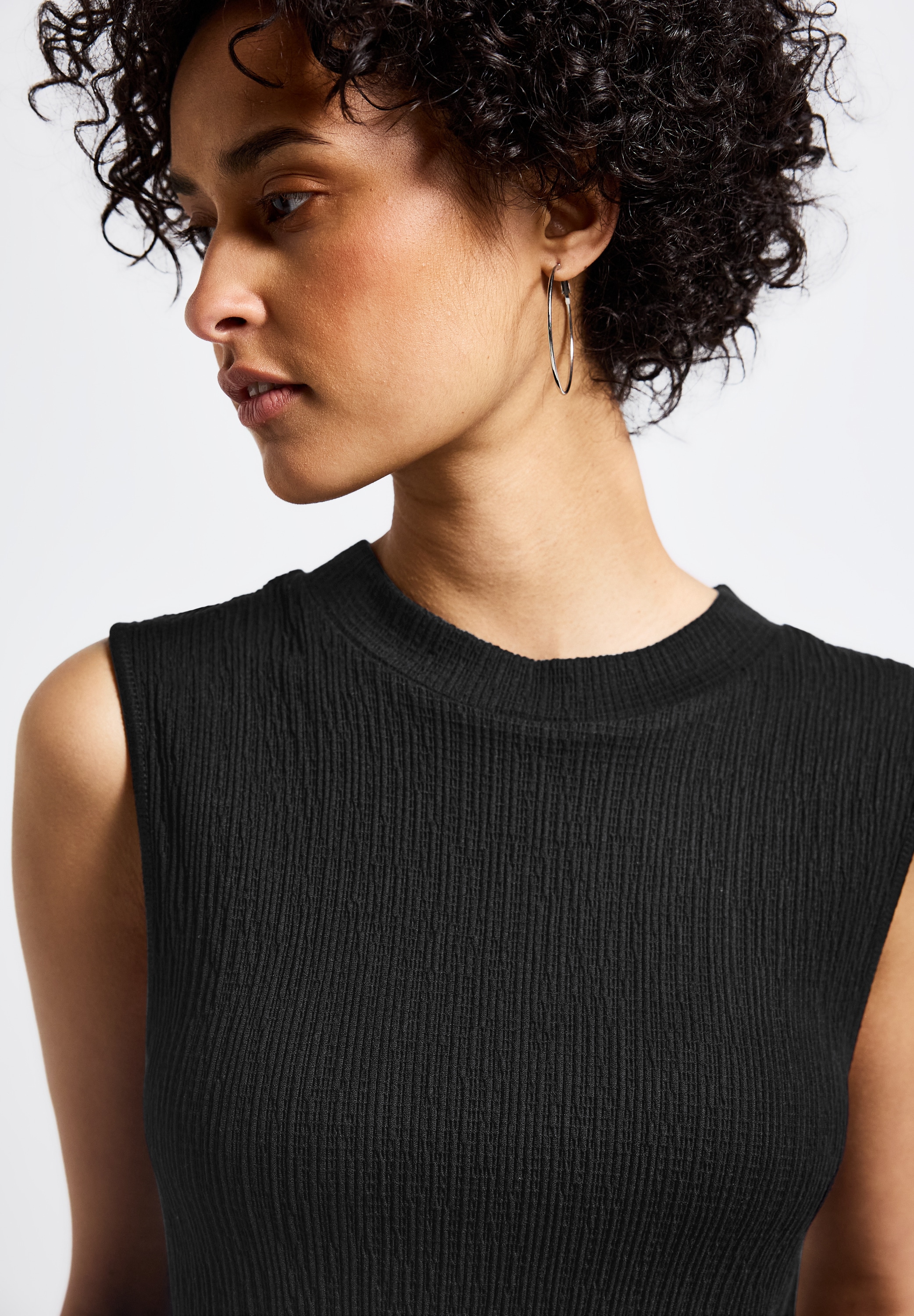 STREET ONE Tanktop, mit Struktur Muster