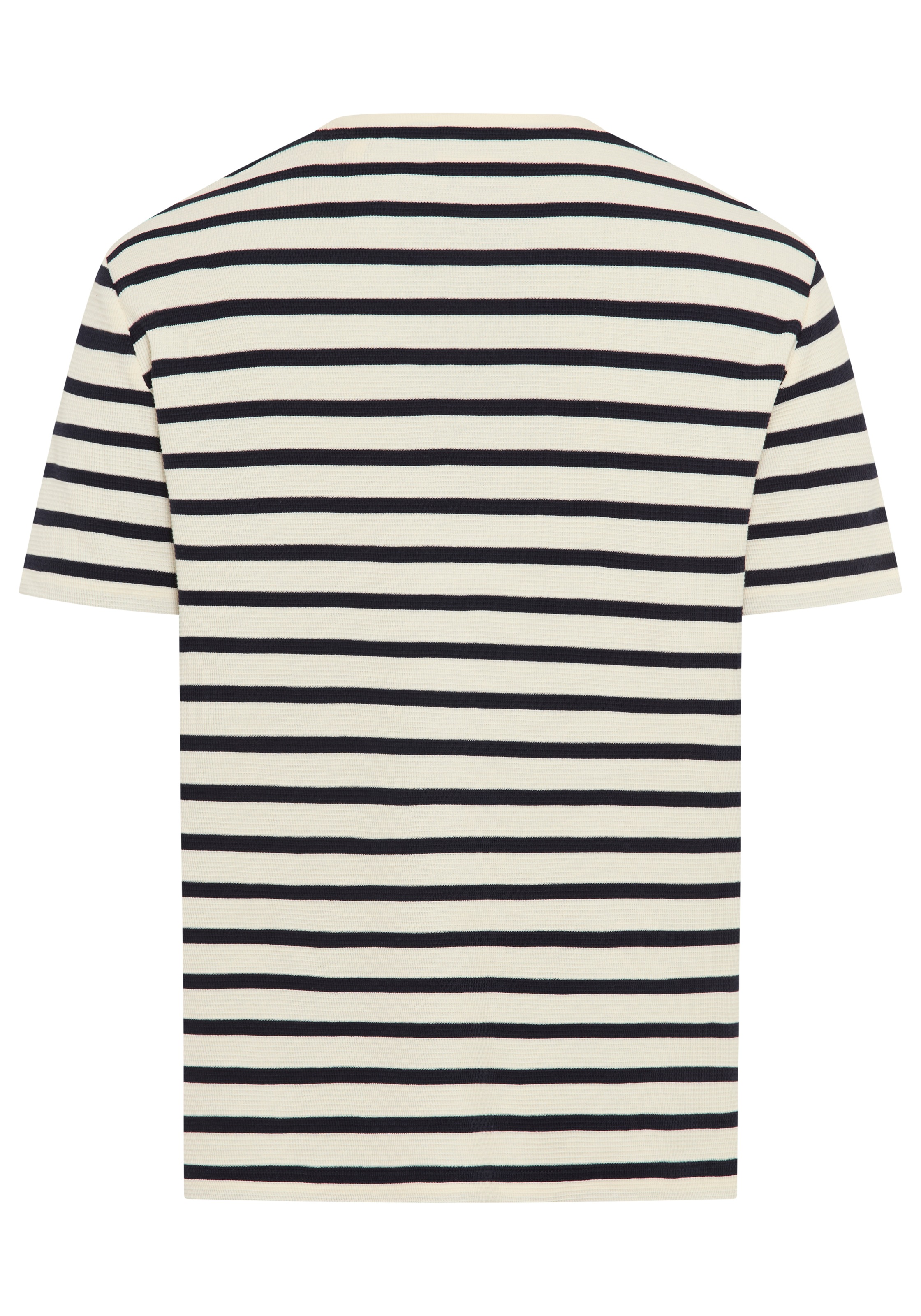 Gant T-Shirt "WAFFLE STRIPE", mit Struktur, gestreift, regular fit, Rundhal günstig online kaufen
