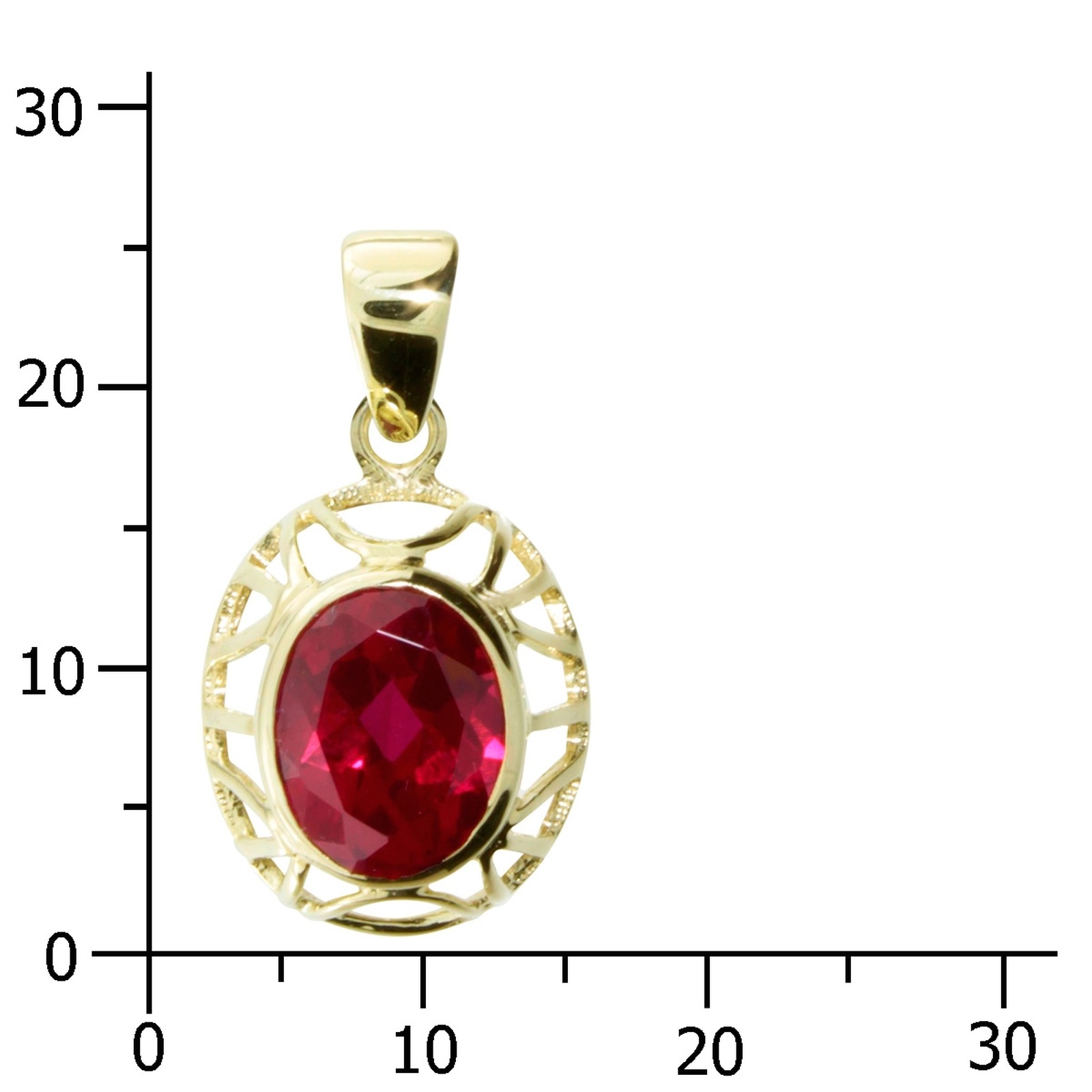 OSTSEE-SCHMUCK Kettenanhänger »Ostsee-Schmuck Anhänger Maline Anhänger Maline«, (1 tlg.)