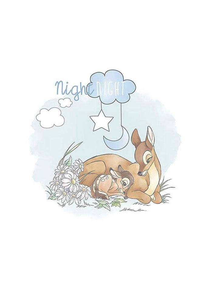 Komar Poster »Bambi Good (1 BAUR Disney, | Schlafzimmer, Kinderzimmer, St.), Night«, Wohnzimmer