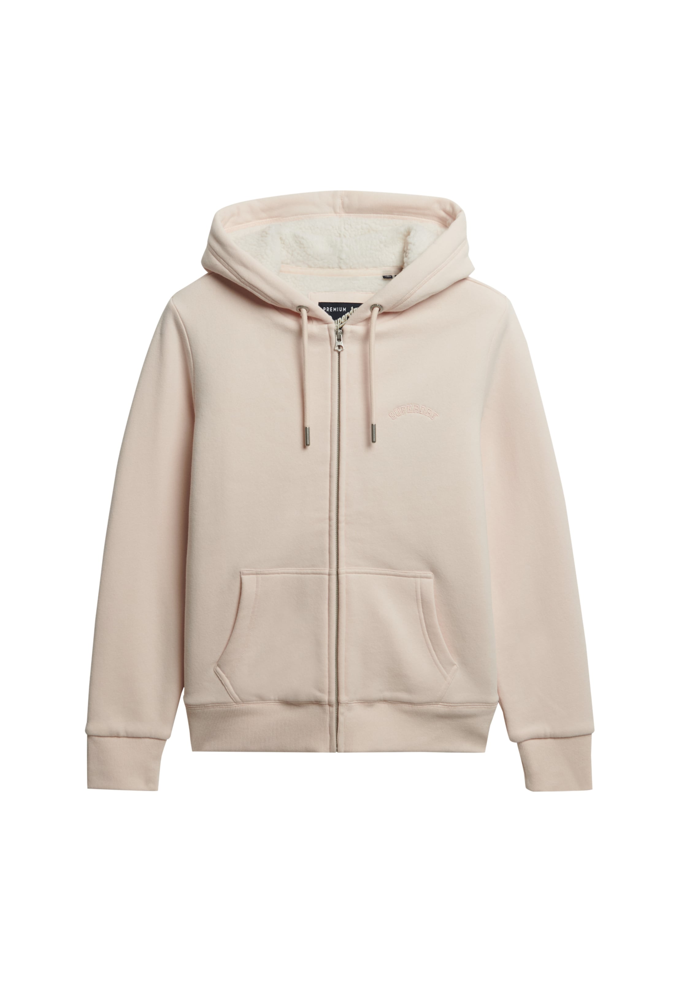 Superdry Kapuzensweatjacke "BORG LINED ZIPHOOD" günstig online kaufen