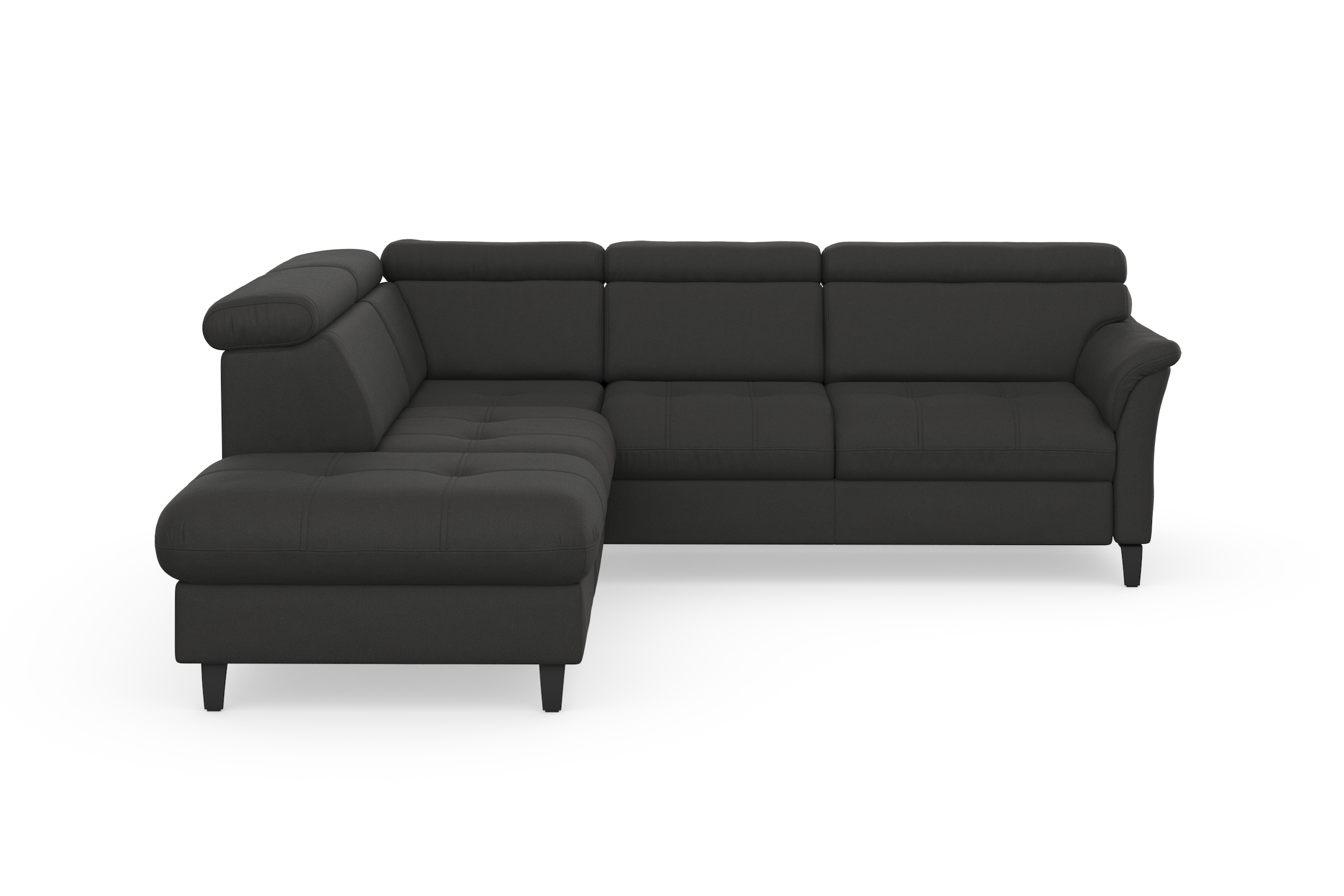 sit&more Ecksofa "Marano L-Form" inklusive Kopfteilverstellung, optional Schlaffunktion & Bettkasten