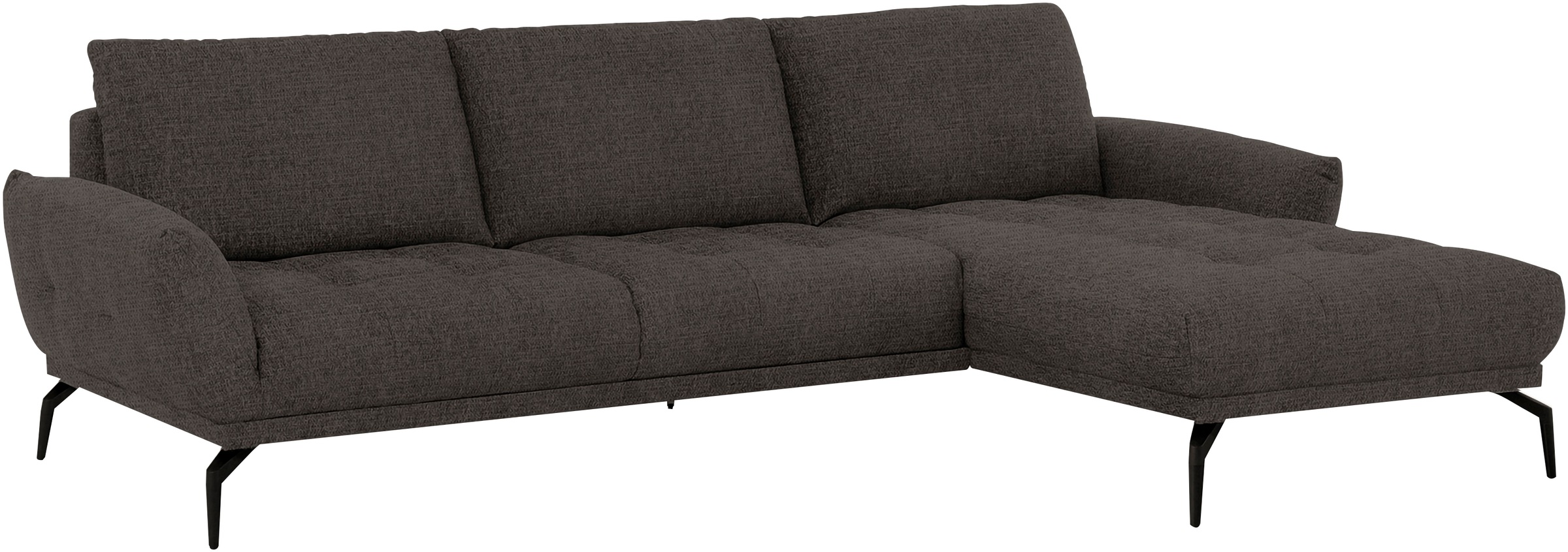 exxpo - sofa fashion Ecksofa "NICEA erstklassiger Sitzkomfort, L-Form, bode günstig online kaufen