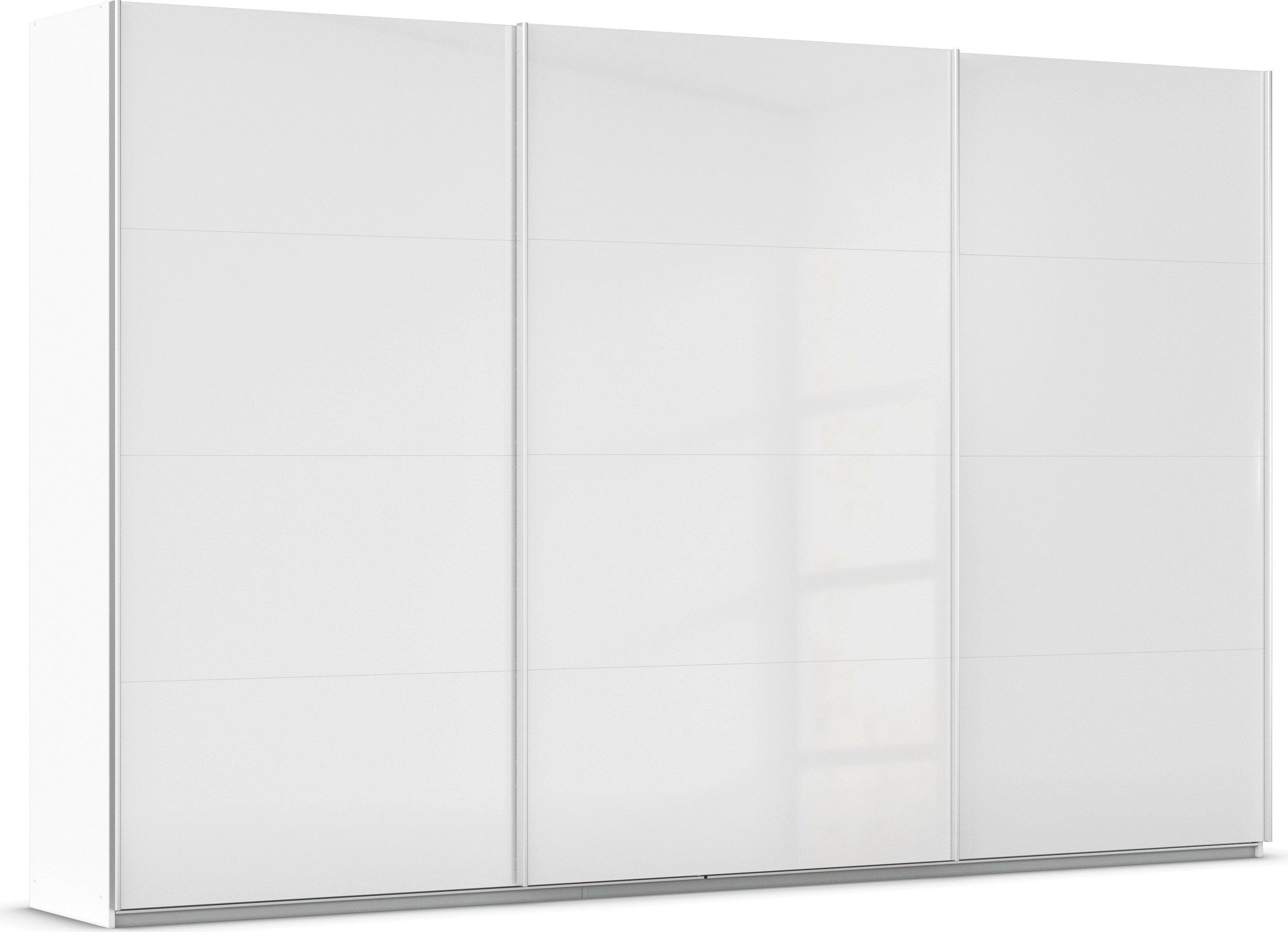 OTTO home Schwebetürenschrank "Kleiderschrank Schrank Garderobe AGORDO mit Dekor- oder Hochglanzfront" Breiten 203/271/315/360 cm in drei Griff-Farben - NEU: Farbe SCHWARZ, in 4 Breiten und 2 Höhen MADE IN GERMANY