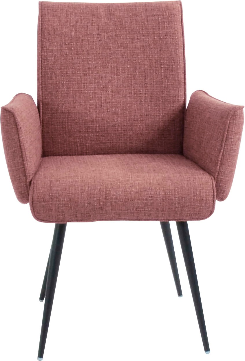 K+W Komfort & Wohnen Armlehnstuhl "Giacomo I" () 1 Stk.4- Fuß-Armlehnenstuh günstig online kaufen