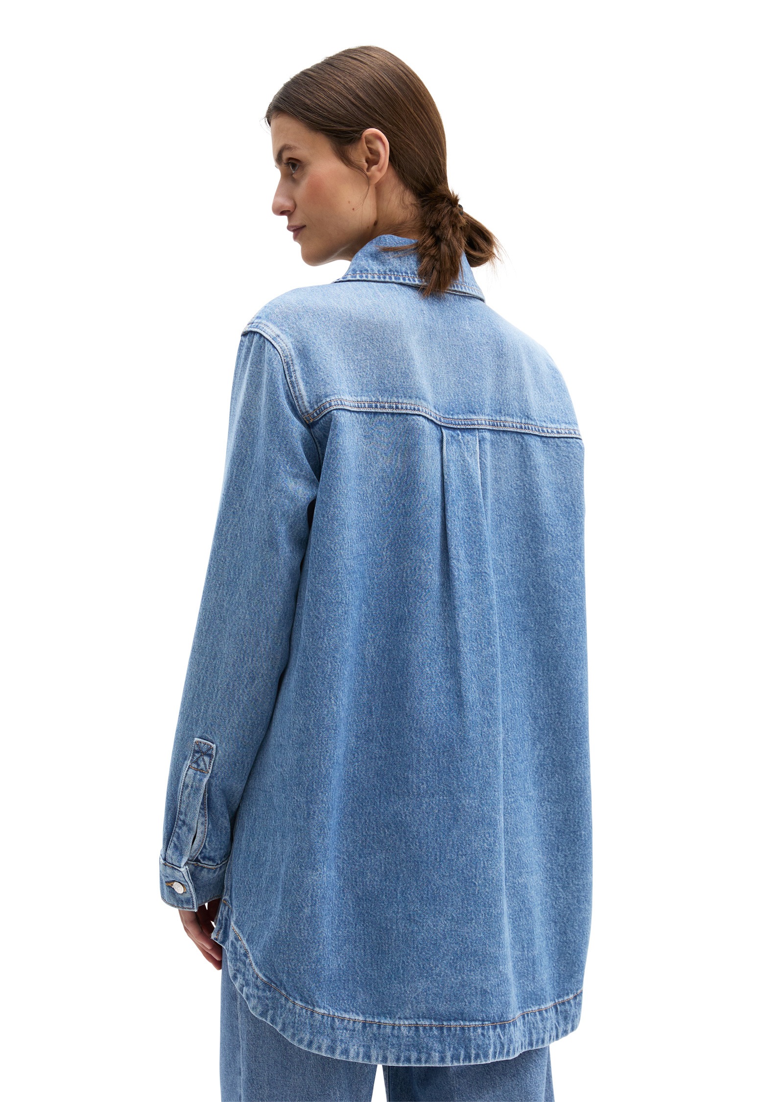 Marc O'Polo Jeansbluse »aus TENCEL™ Lyocell-Mix«