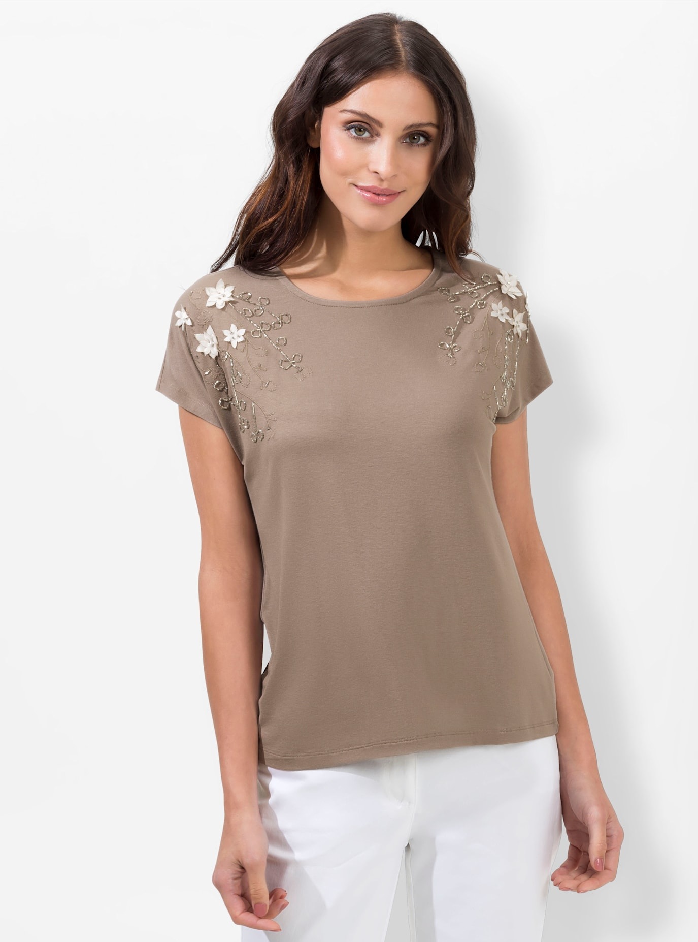 Lady Rundhalsshirt "Shirt" 1 Stk. tlg. günstig online kaufen