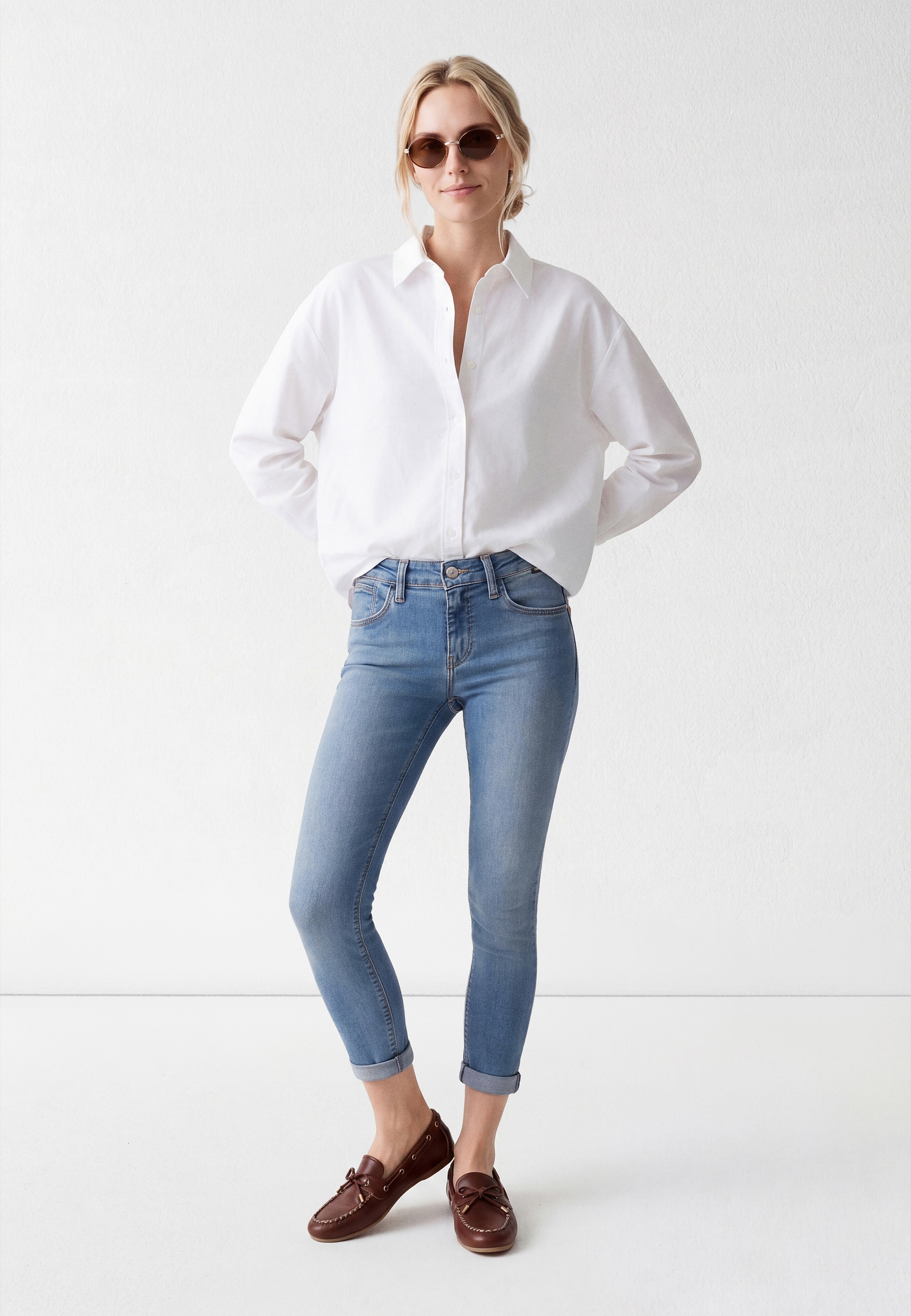 Mavi Röhrenjeans "LEXY" Cropped Super Skinny Jeans