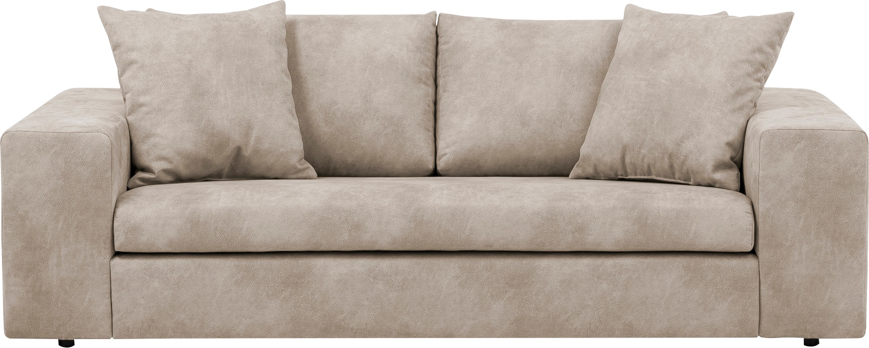 Thumbnail - Home affaire 2-Sitzer "SLEETLAND XXL in Samtvelours oder Vintage-Leder-Optik" besonders groß und bequem