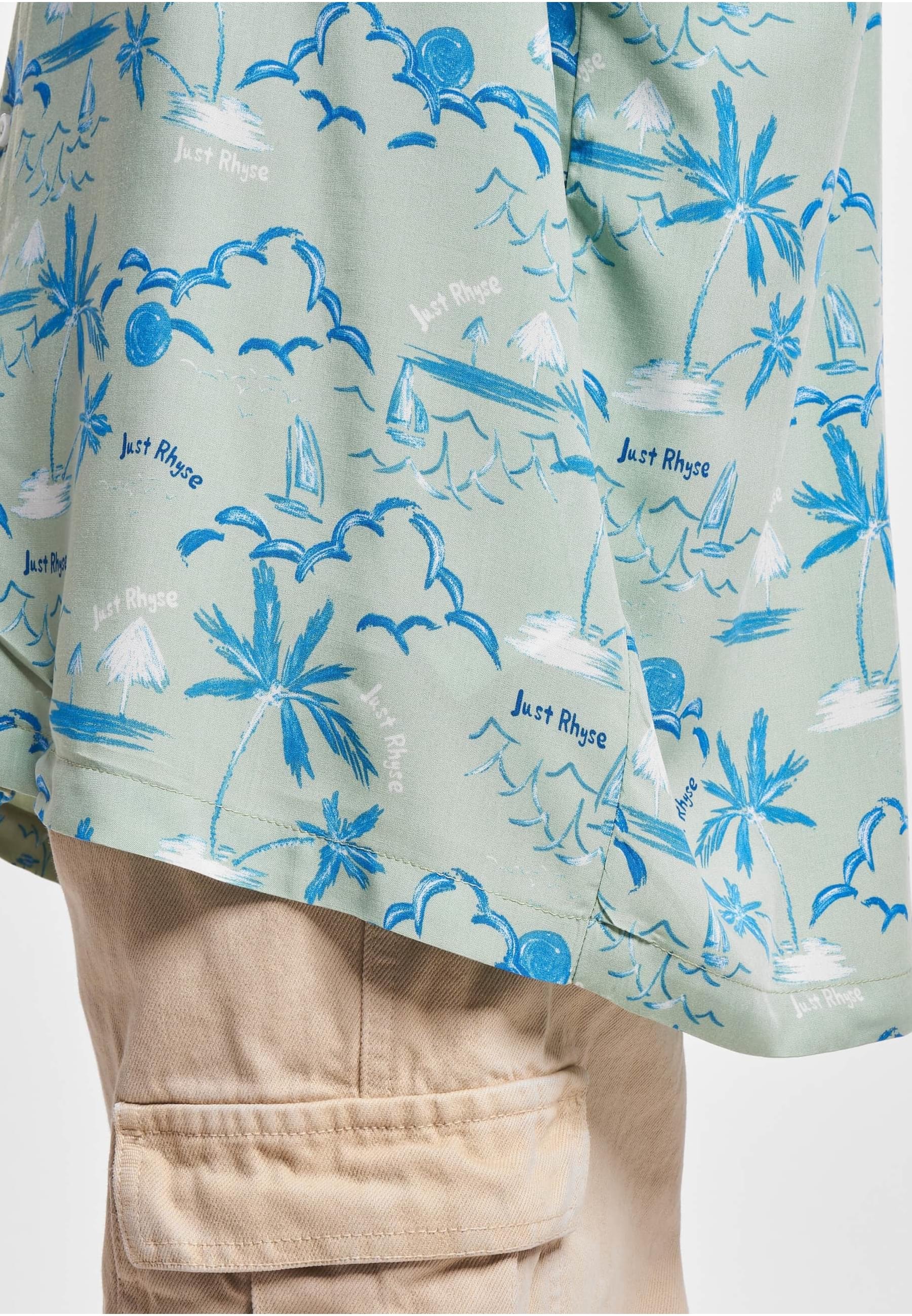 Just Rhyse Langarmhemd »Just Rhyse Herren Just Rhyse Shirt Waikiki«, (1 tlg.)