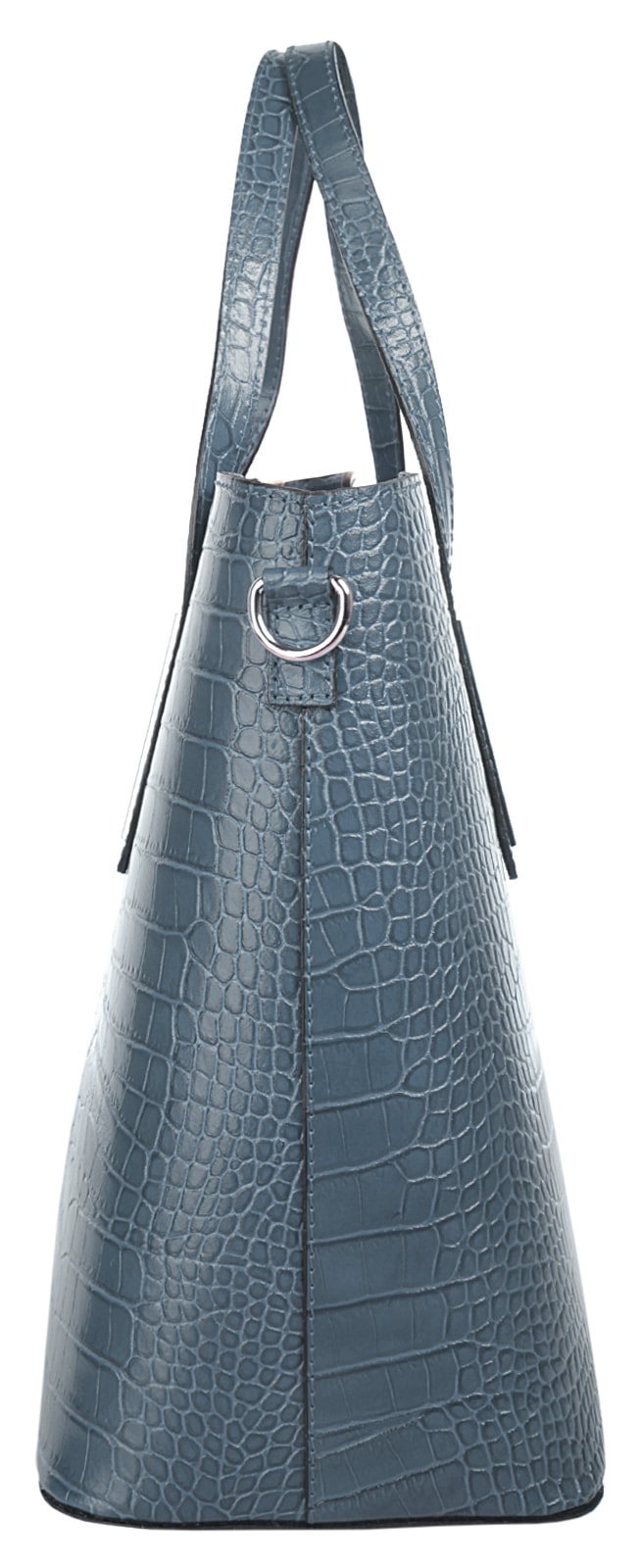 Cluty Henkeltasche, echt Leder, Made in Italy
