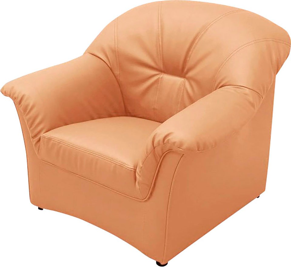 DOMO collection Sessel "Papenburg zeitlose Rückensteppung, elegante Armlehn günstig online kaufen