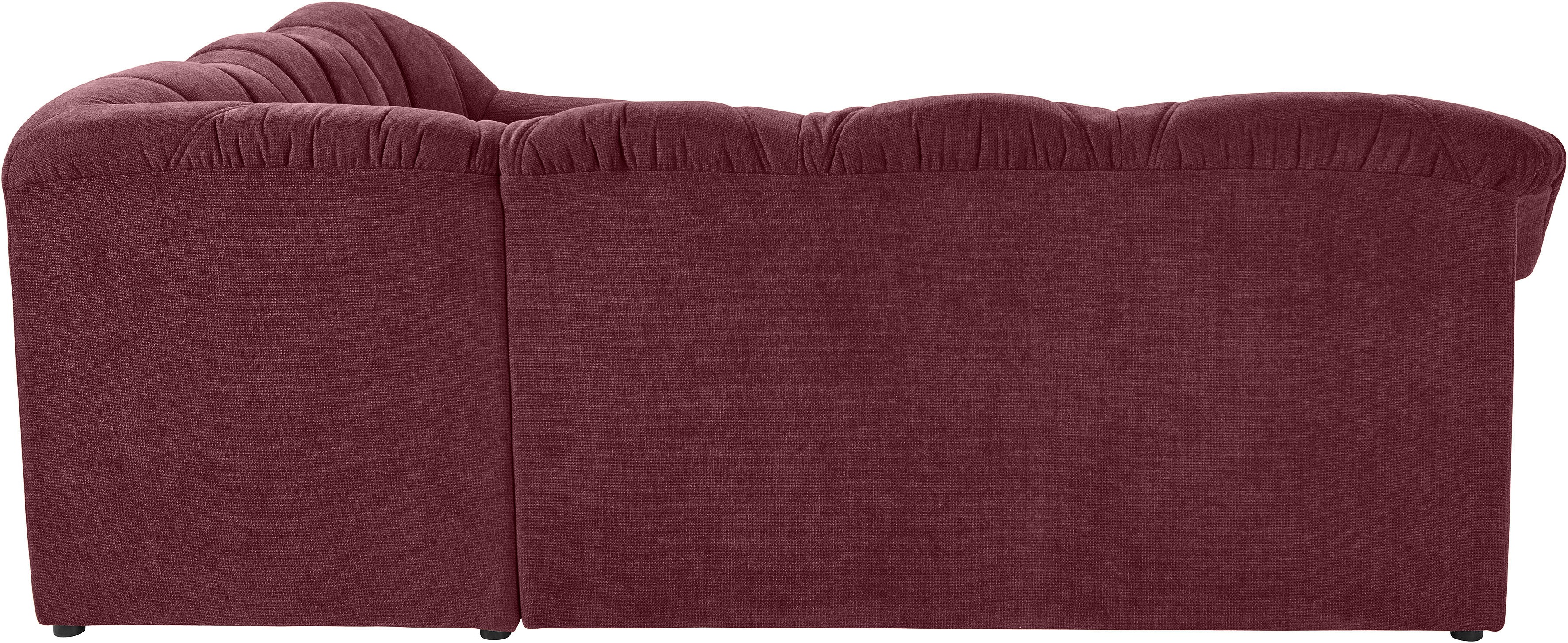 Thumbnail - DOMO collection Ecksofa "Papenburg B/T/H: 242/190/84 cm L-Form" wahlweise mit Bettfunktion, Langer Schenkel links oder r...