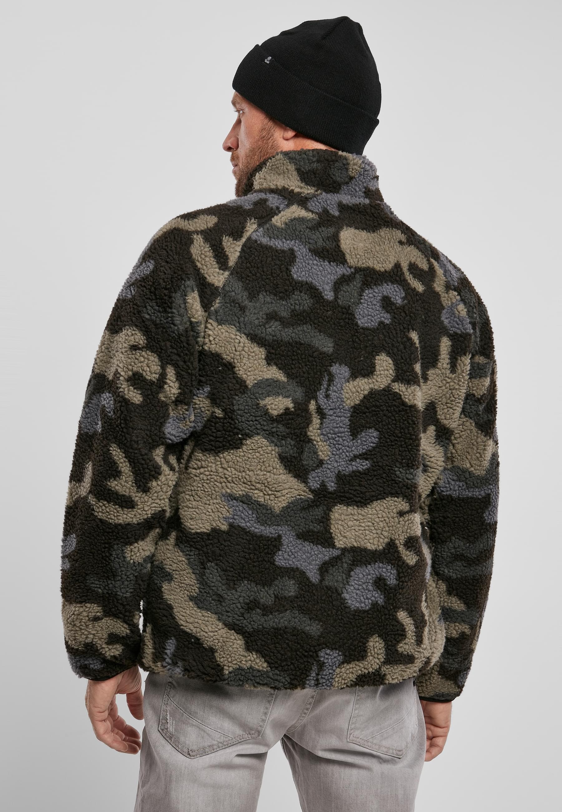Brandit Allwetterjacke »Brandit Herren Teddyfleece Jacket«, (1 St.), ohne Kapuze