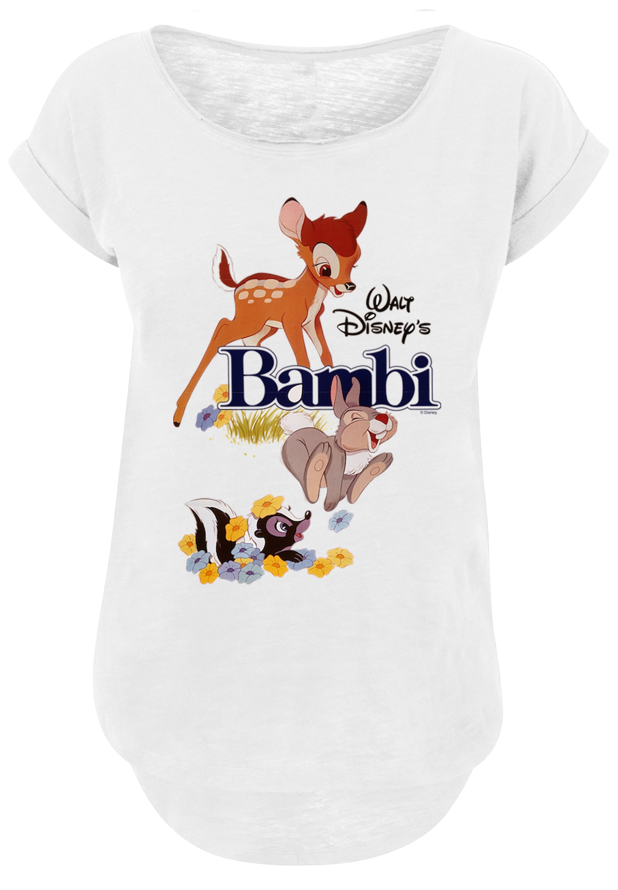 F4NT4STIC T-Shirt »Bambi Poster«, Print